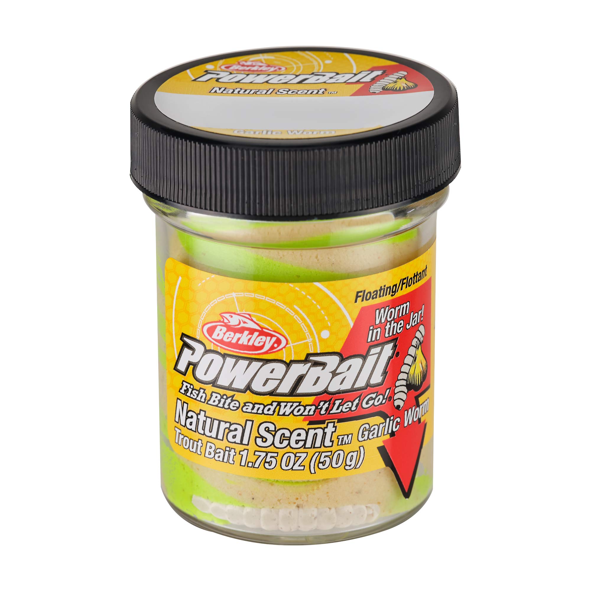 Berkley PowerBait Trout Dough Bait, Tequila Lime, 1.8 oz