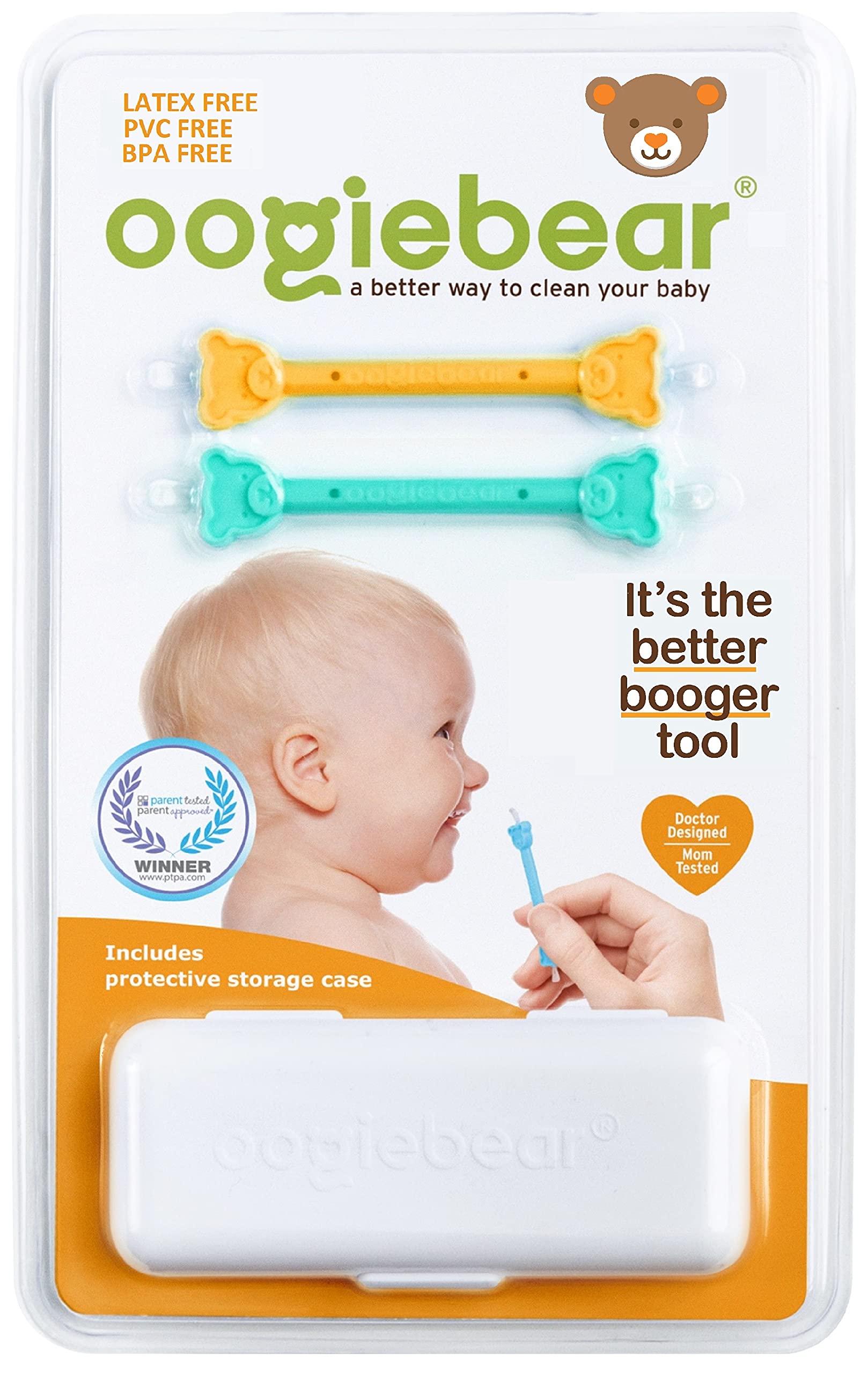 oogiebear - The Safe Baby Nasal Booger and Ear Cleaner