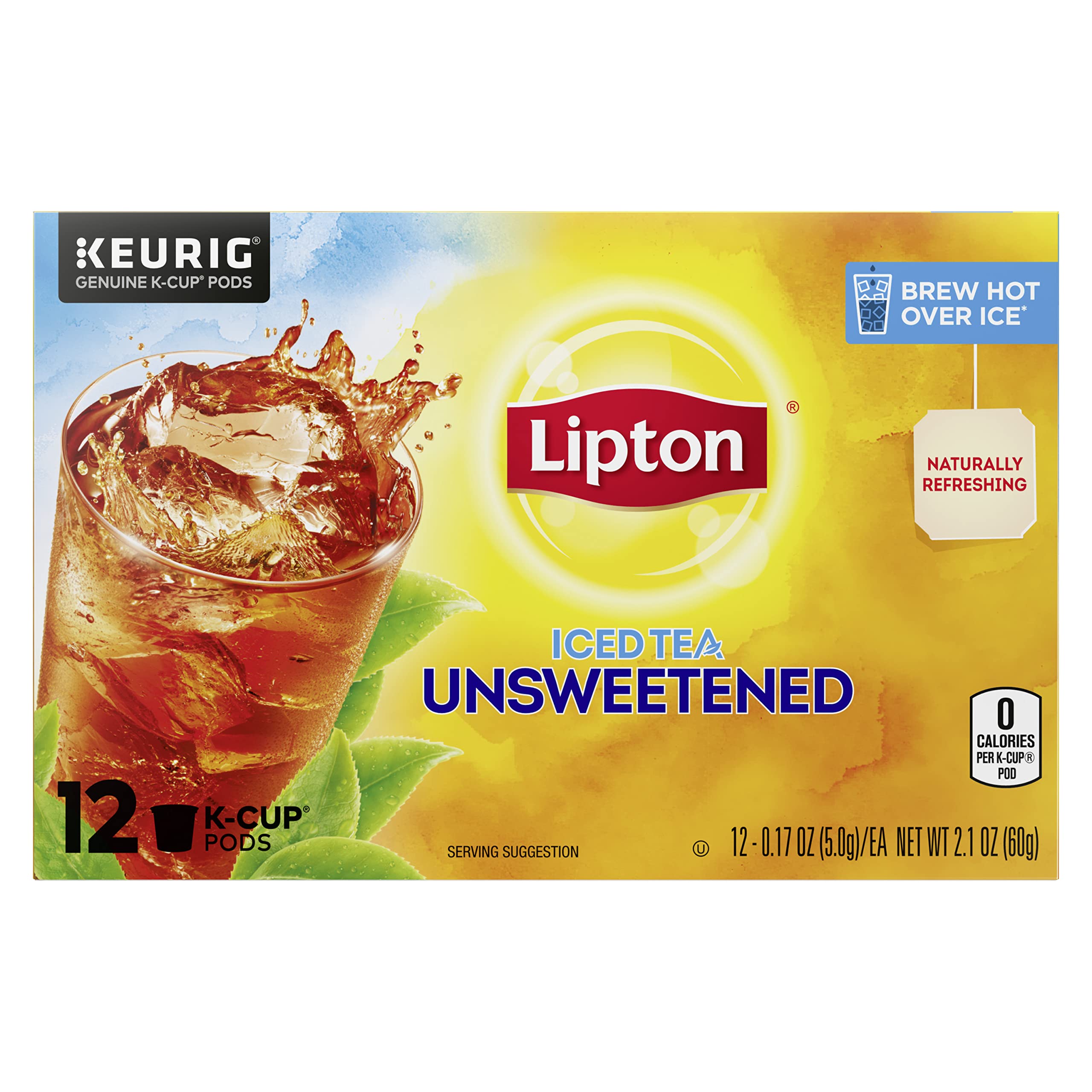 Lipton Natural Energy K-Cup Pack, Black Tea