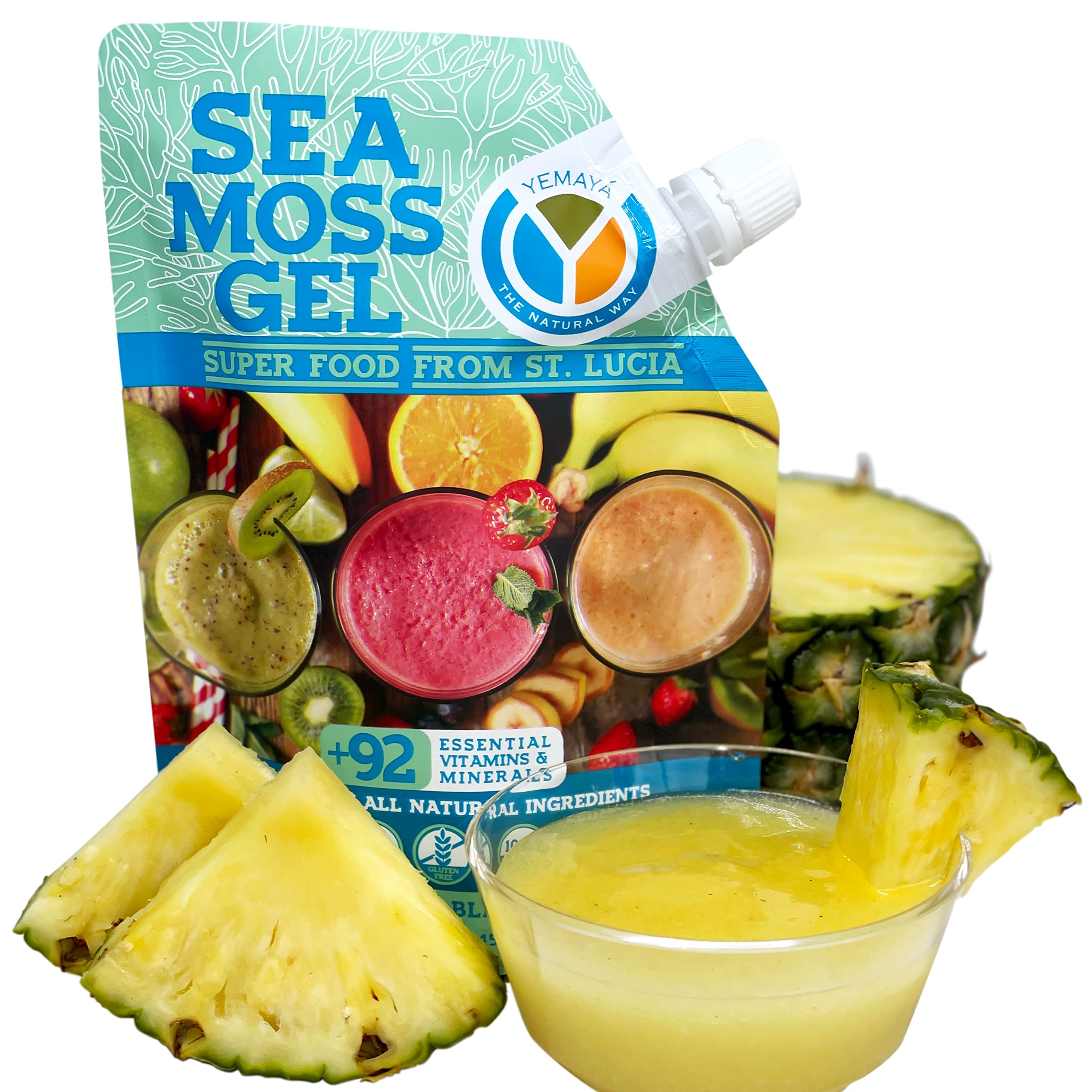 Fruit Infused Sea moss Gels – Ori Wellness Sea Moss