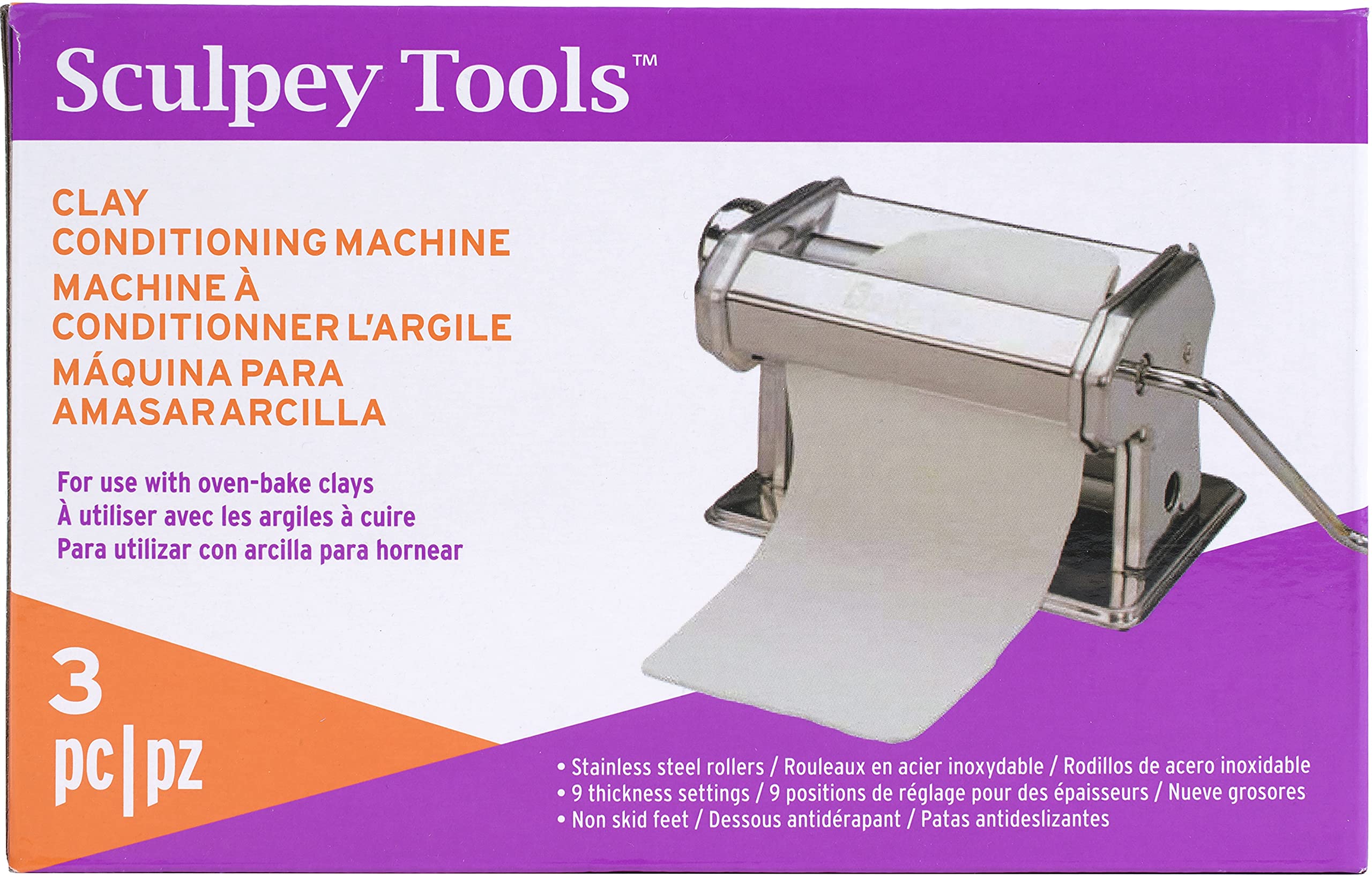 Sculpey Tools Clay Conditioning Pasta Machine polymer oven-bake