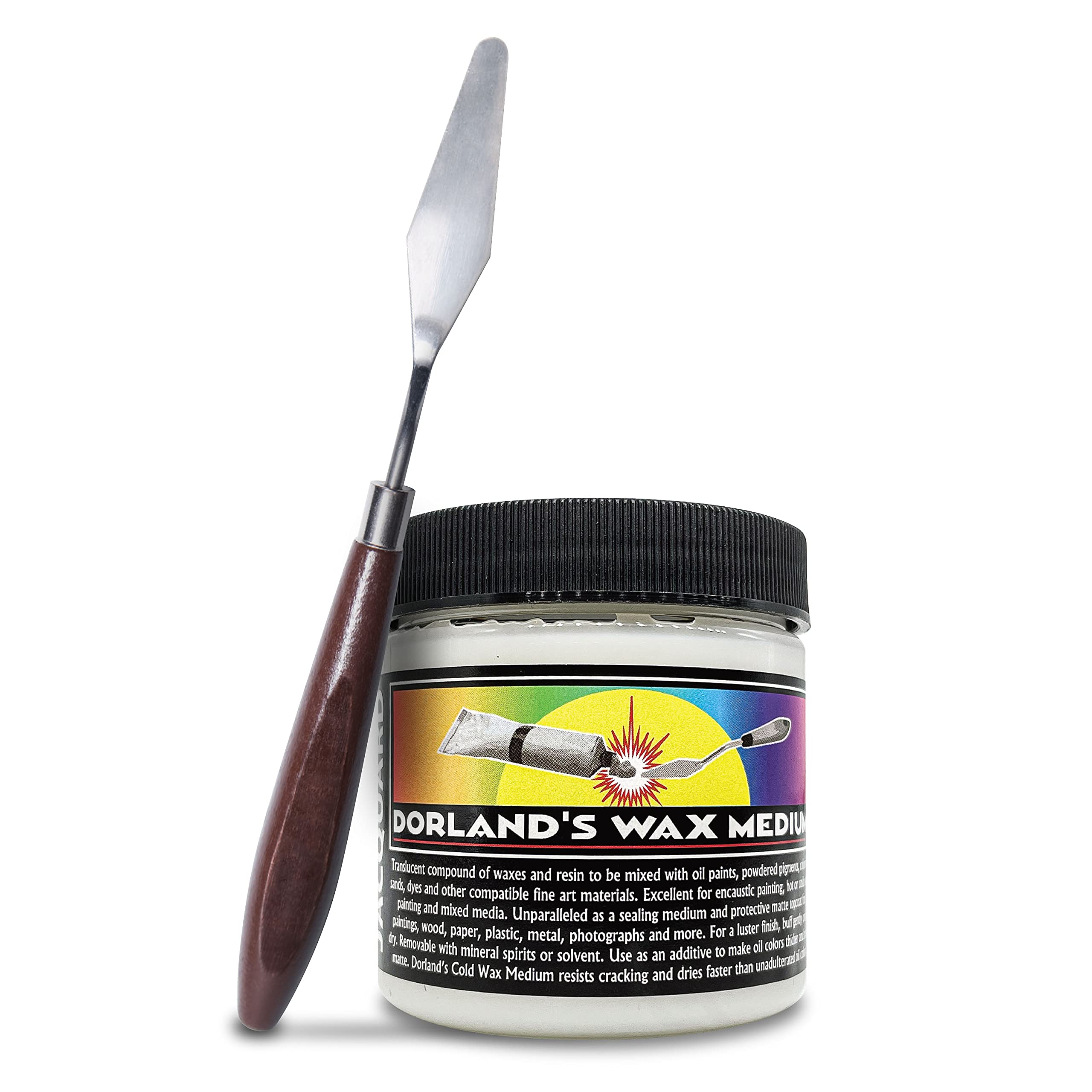 Jacquard Dorlands Wax 4fl oz - Cold Wax Medium Made in USA - Oil