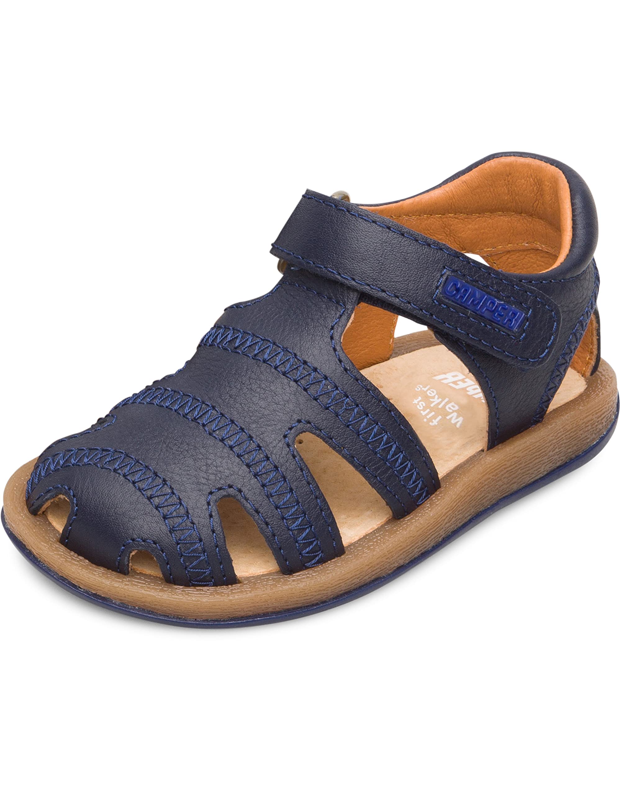 Sandales Bicho First Walkers Camper Pour Garçon - En Cuir Avec Semelle Caoutchouc, Modèle 80372