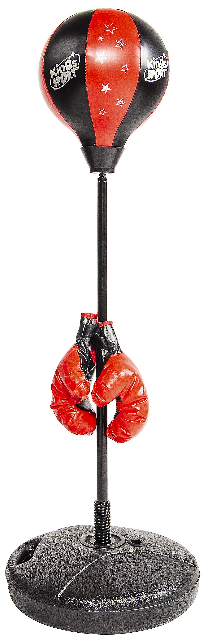 BalanceFrom Punching Bag with Base for Kids 3-10 Easy to Assemble with  Boxing Gloves Style #