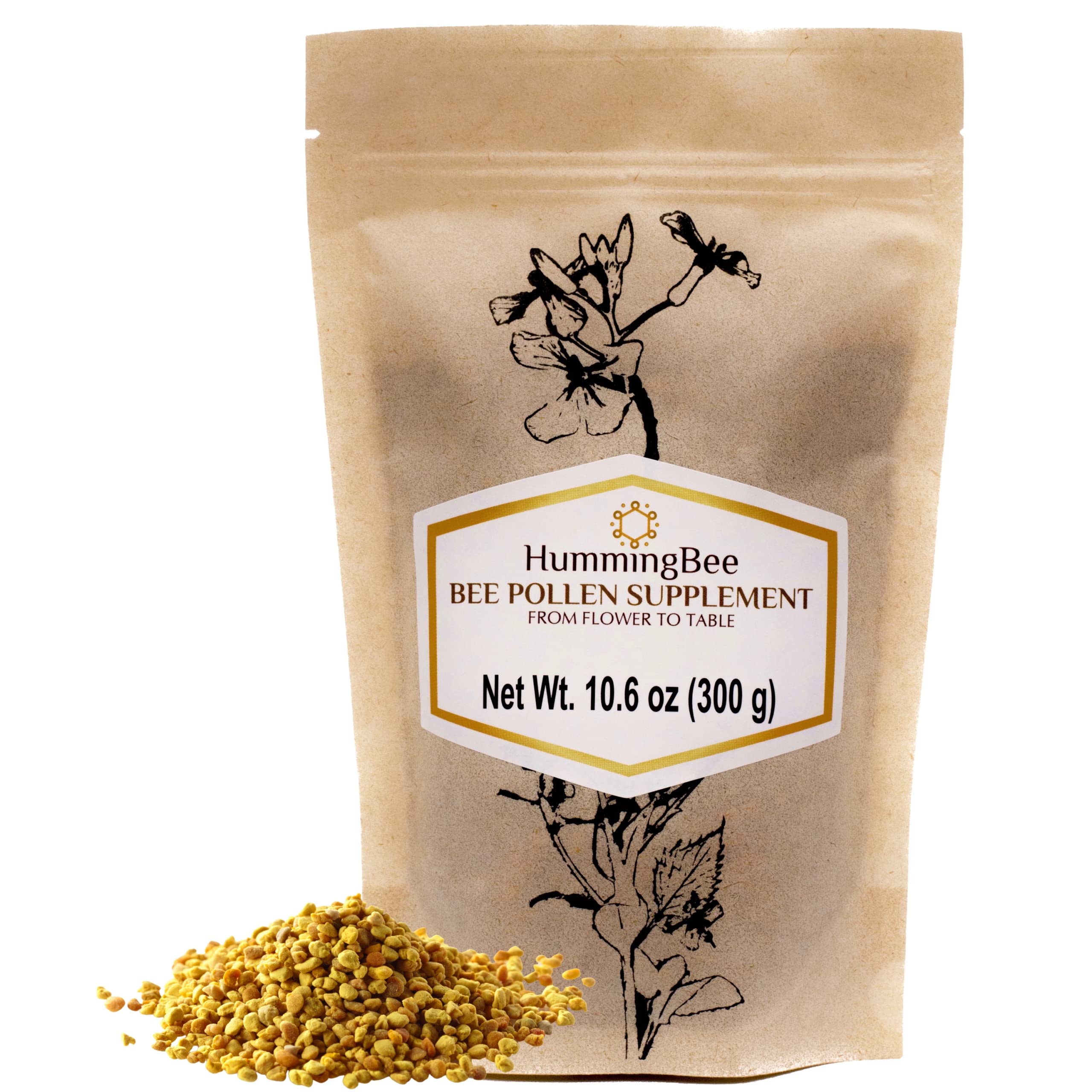  Beekeeper's Naturals - 100% Raw Bee Pollen Granules