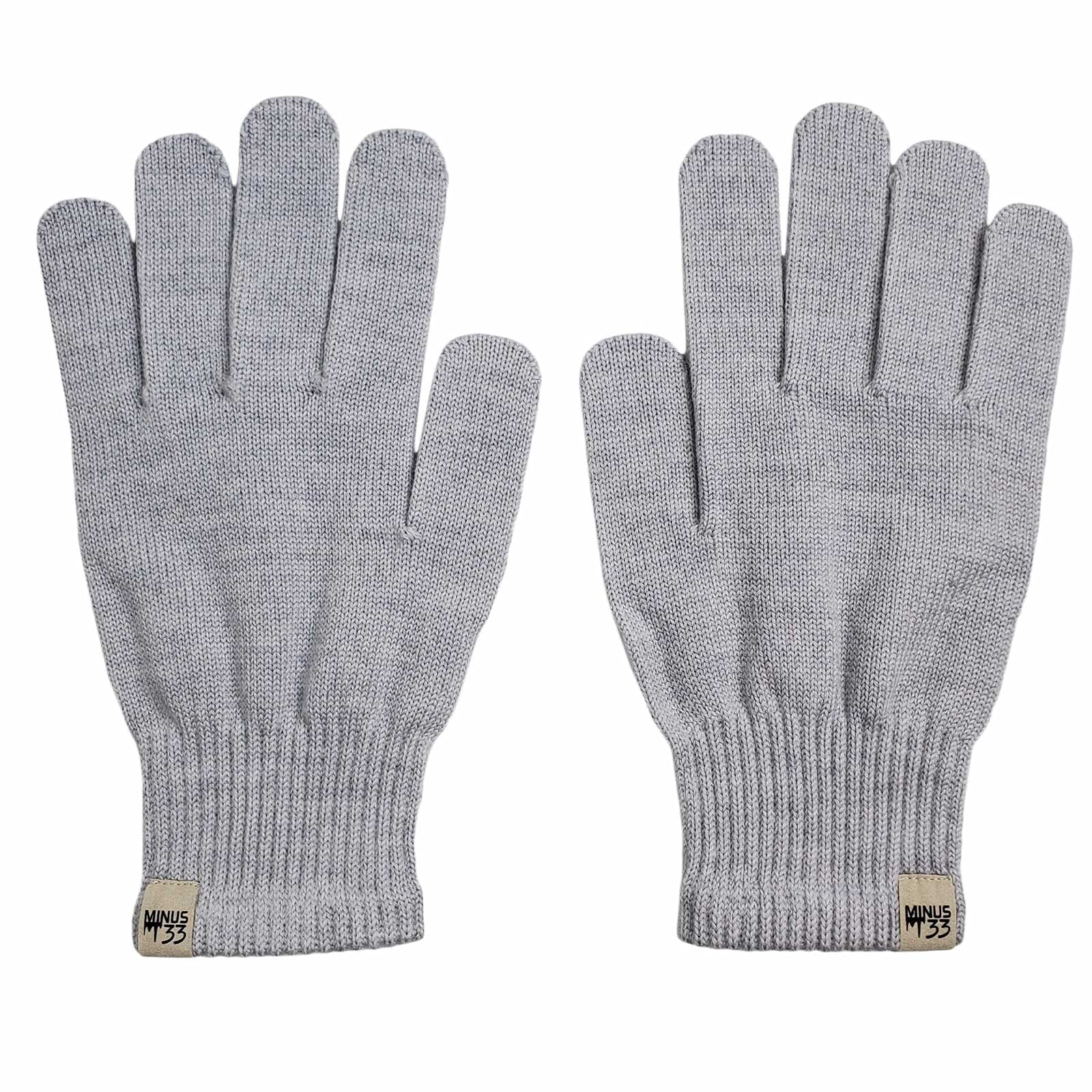Minus33 Merino Wool Glove Liner - Warm Base Layer - Ski Liner Glove - 3  Season Wear - Multiple Colors and Sizes X-Large Ash Gray