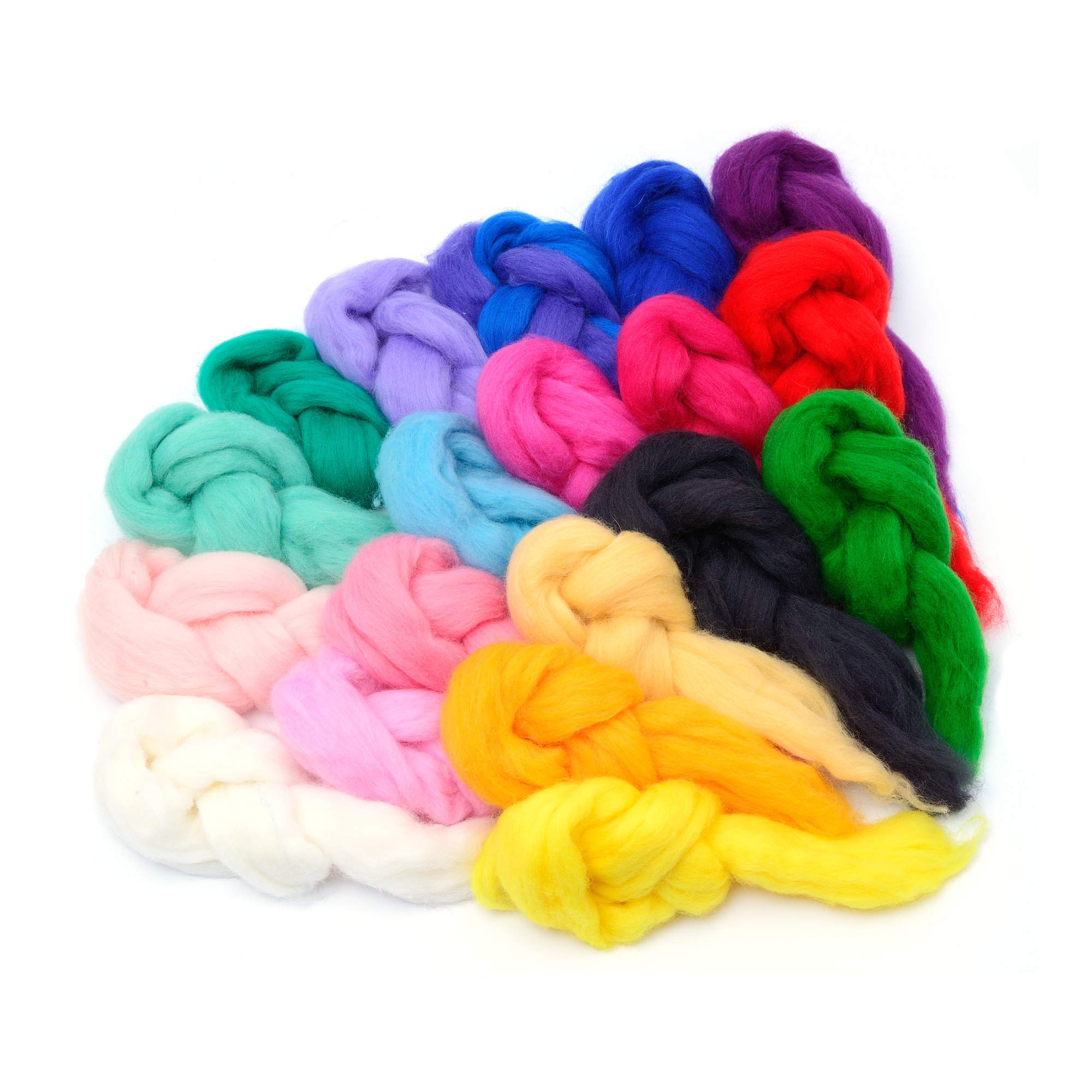 Glaciart One Spinning Fiber Merino Wool - Super Soft 20 Colors
