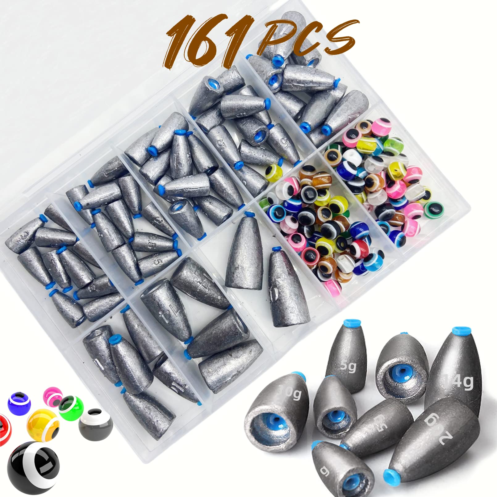 18pcs Pure Tungsten Bullet Fishing Sinker For Texas Rig Plastic Worm Weights  Casting Bank Sinkers Set With Box Fishing Tackle - AliExpress