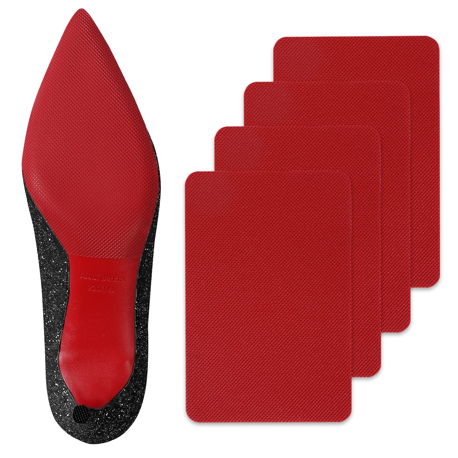 Men’s Shoe Sole Protector Red Sole Clear Protective Sticker Quality  Louboutin
