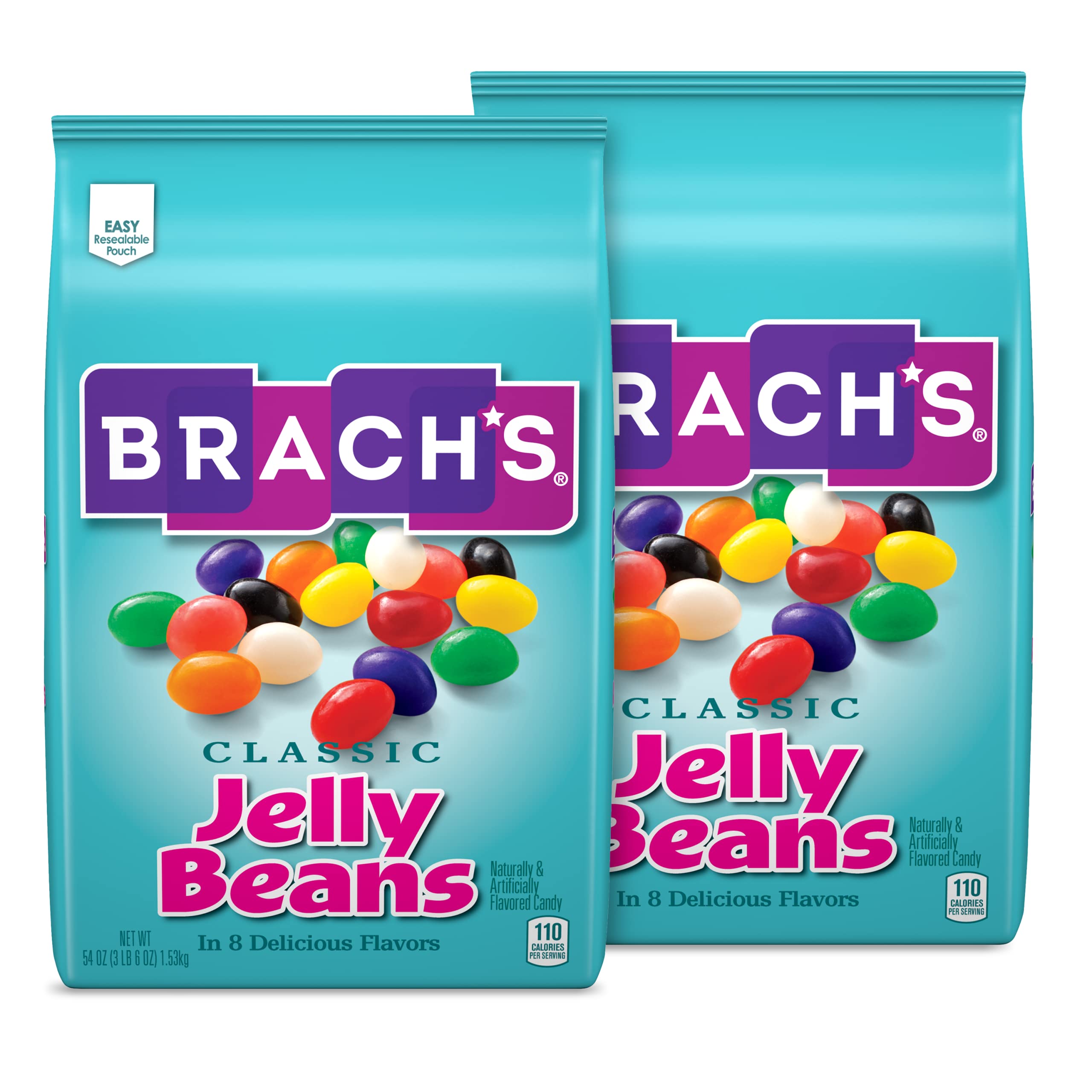 Brach's Classic Jelly Beans, Bulk Bag of Candy for Easter Eggs and Baking