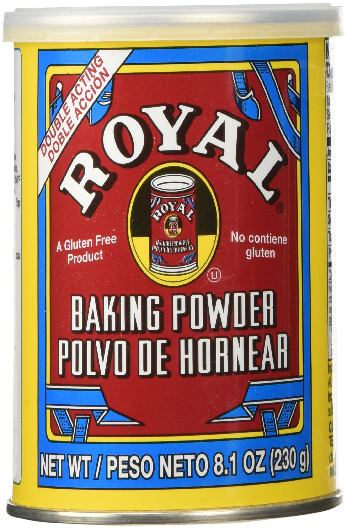 Royal Baking Powder, 8.1 Ounce