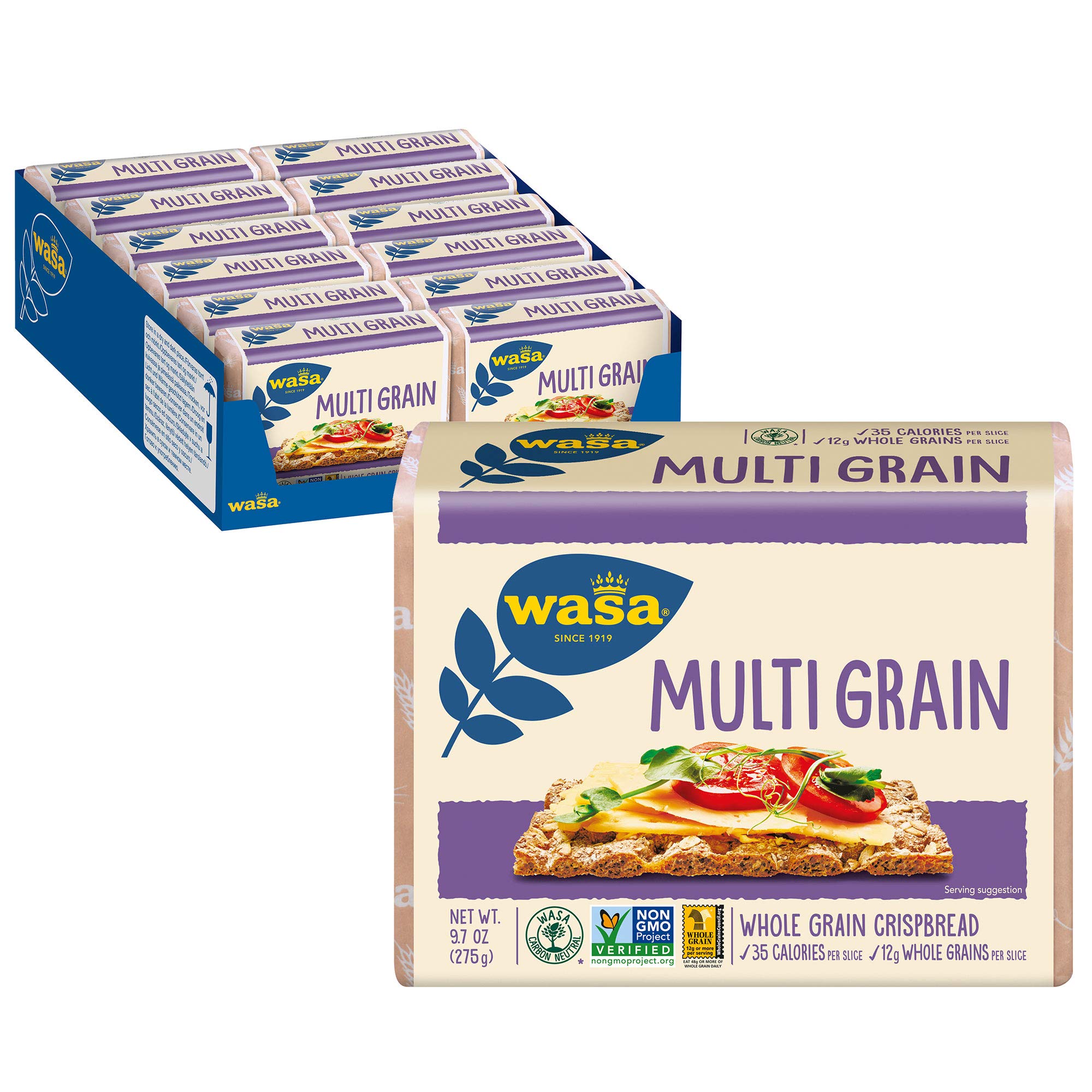 WASA MULTI GRAIN CRISPBREAD 275g