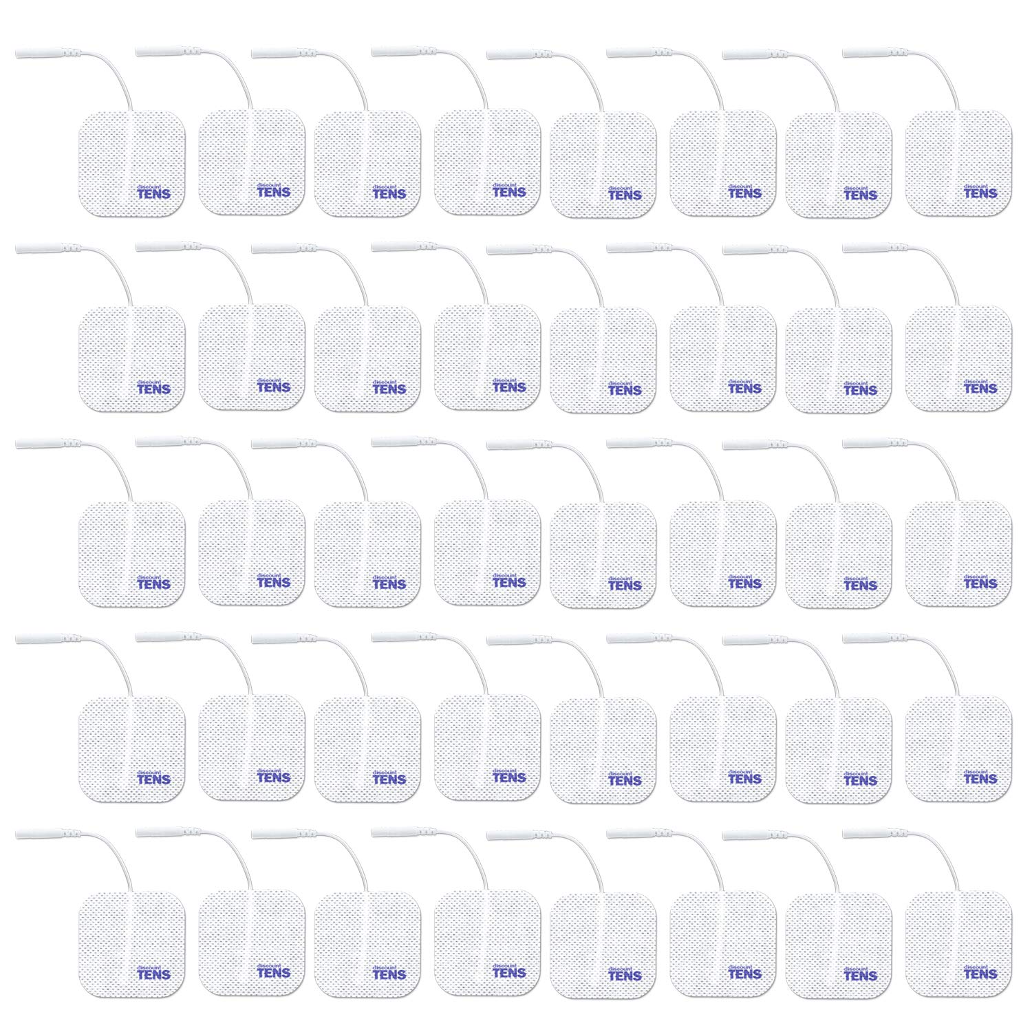 TENS Electrodes Value Wired Replacement Pads for TENS Units 40 TENS