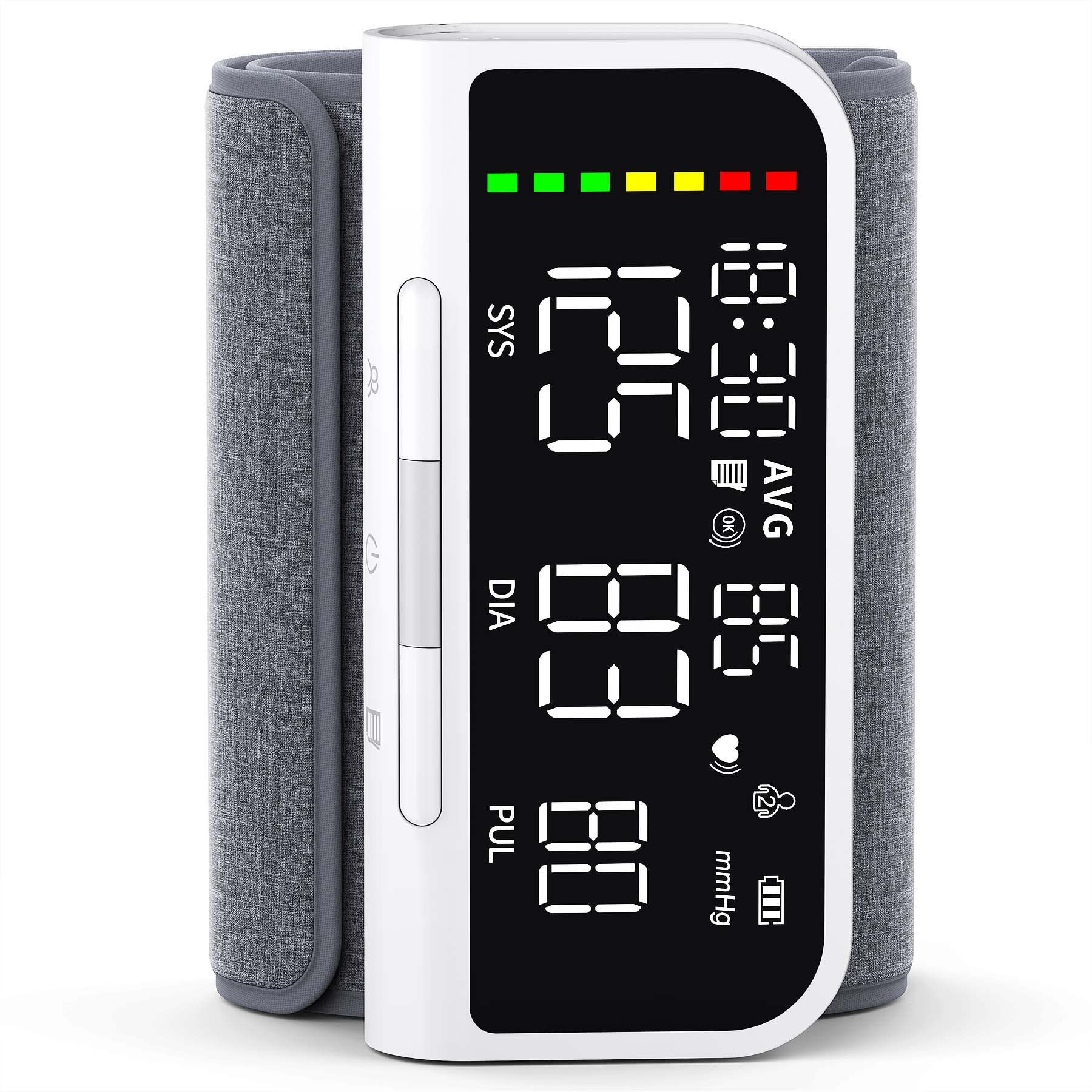 Smart Upper Arm Portable Blood Pressure Monitor, Bluetooth BP