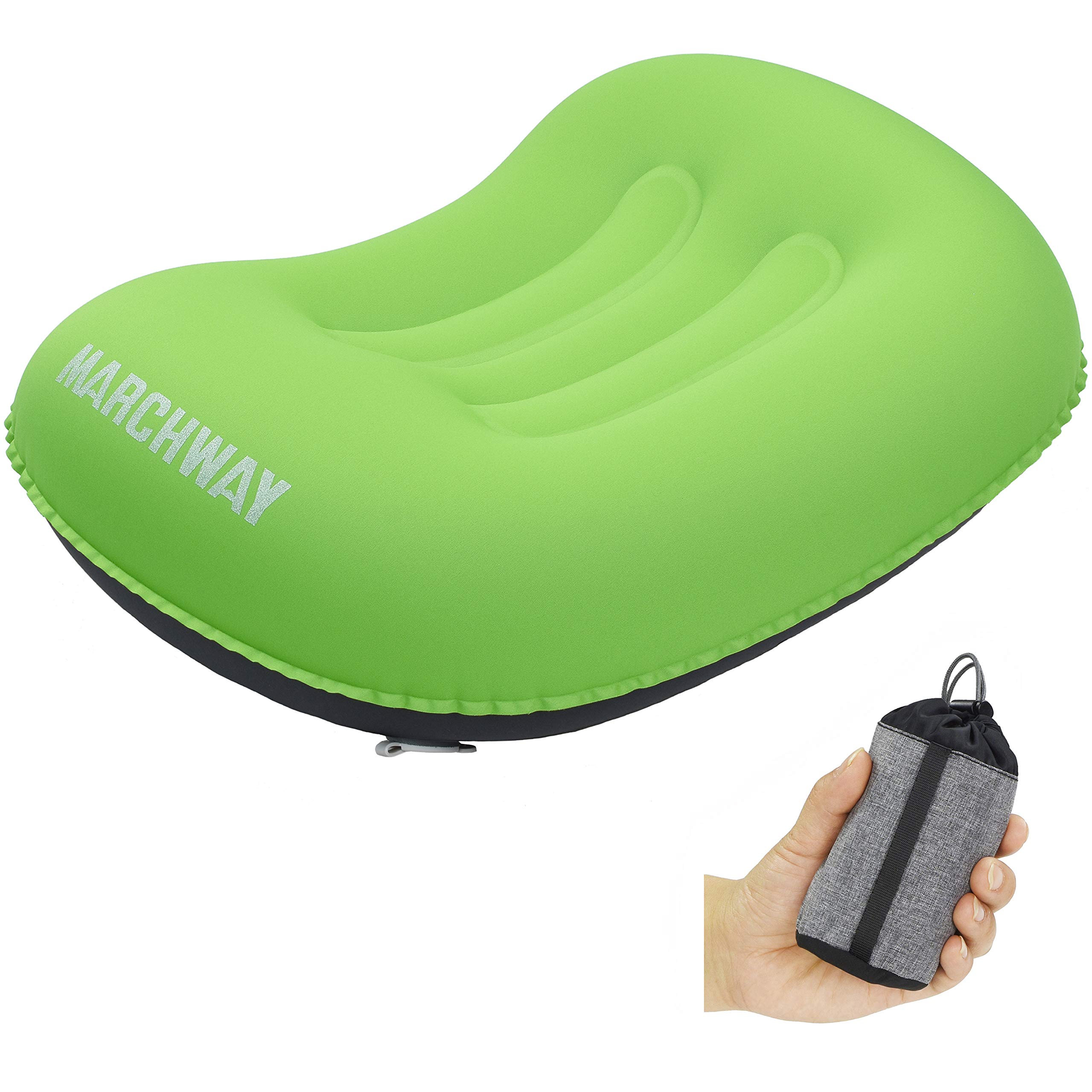 MARCHWAY Ultralight Compact Inflatable Camping Pillow Soft