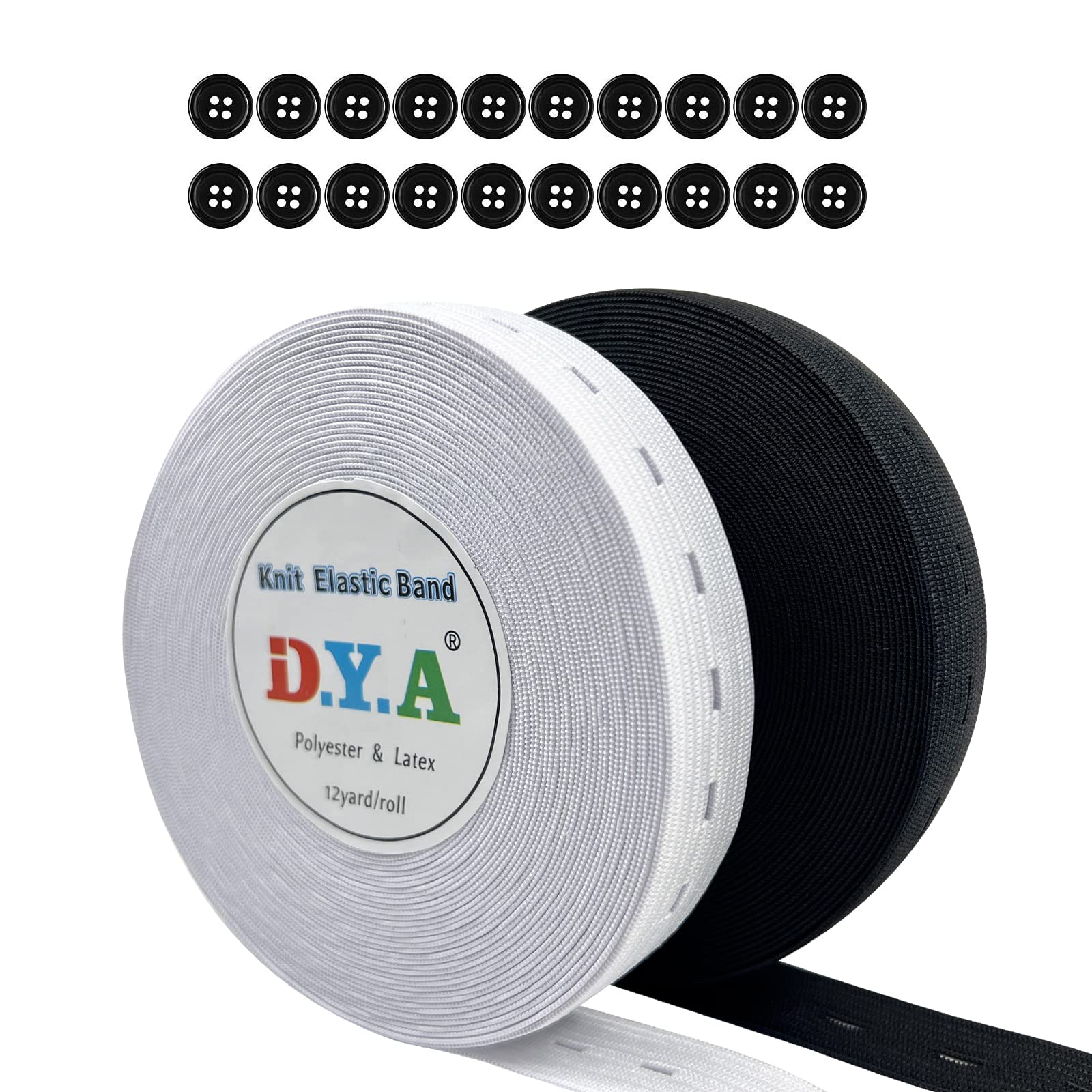 12 yard 2 inch Sewing Elastic high quality MADE IN USA , FREE