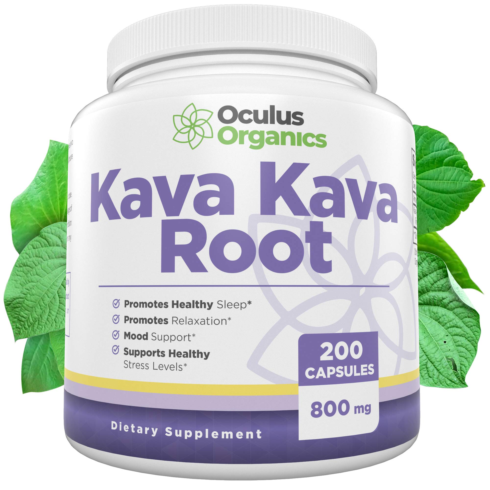 Dandy Decor by Ko & Co Oculus Organics Kava Kava Capsules (200 Capsules