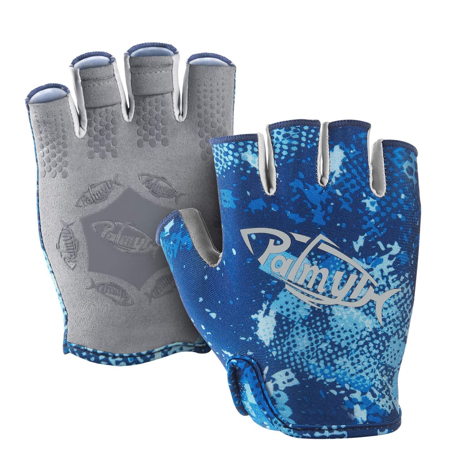 Palmyth Stubby UV Fishing Gloves Sun Protection Fingerless Glove
