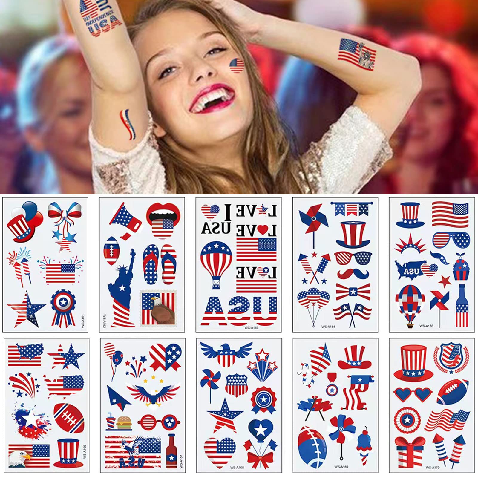 Body Art DIY Temporary Tattoos Kids Tattoo Stickers Fake Tattoos Waterproof