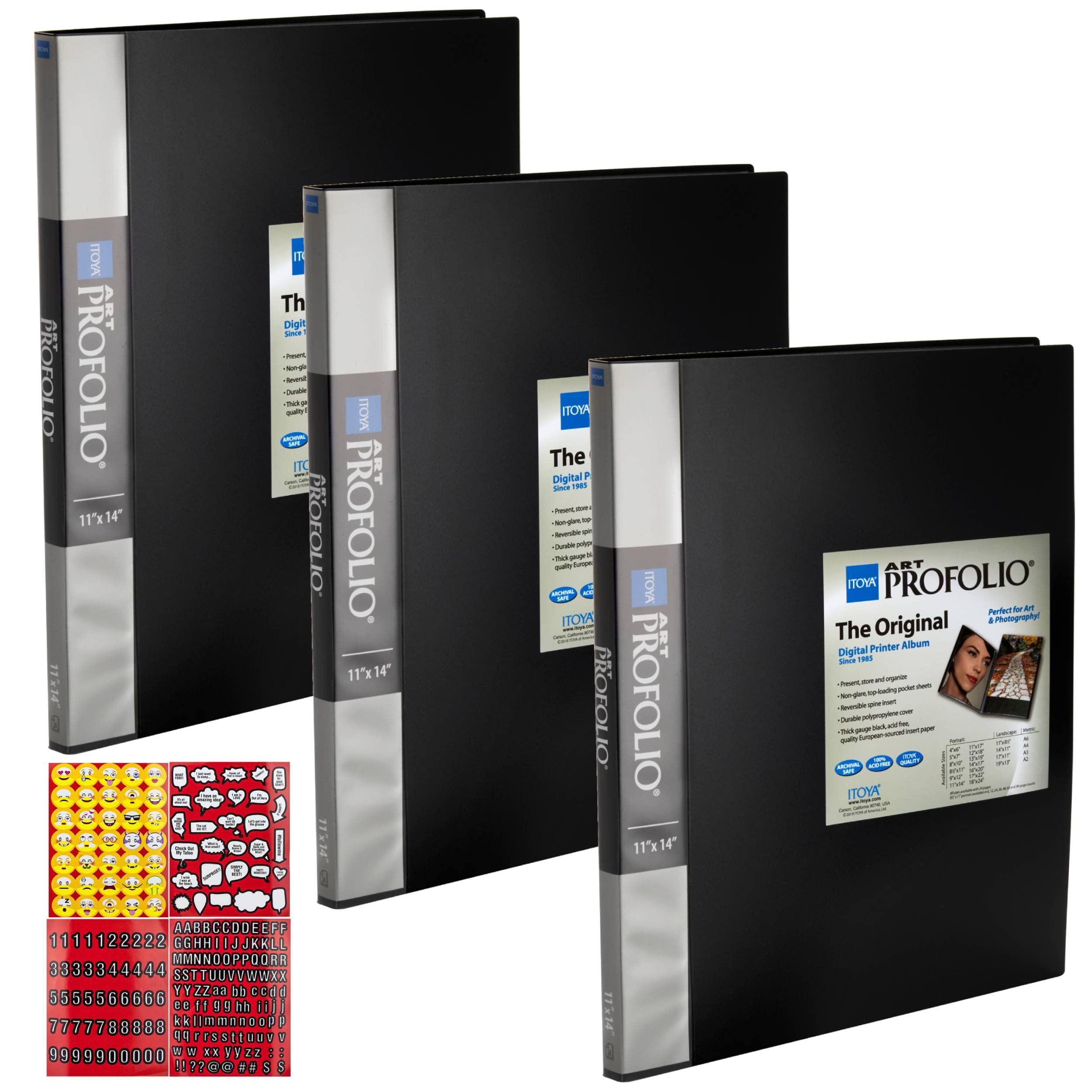 ITOYA Profolio Series 11 X 14 Inch Art Presentation Portfolio