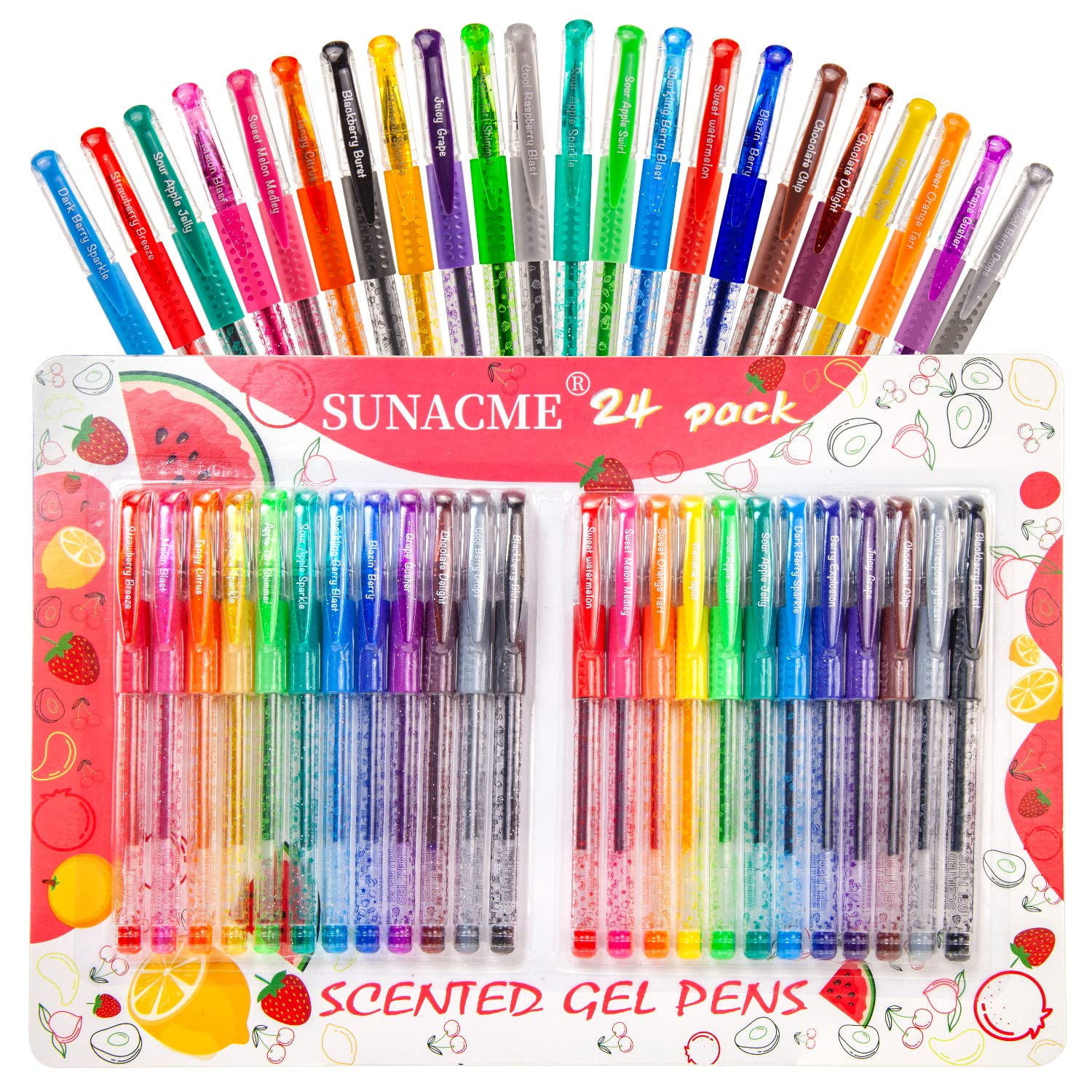 Gel Pens, Reaeon 200 Pack Pen with Case for Adult Coloring Books