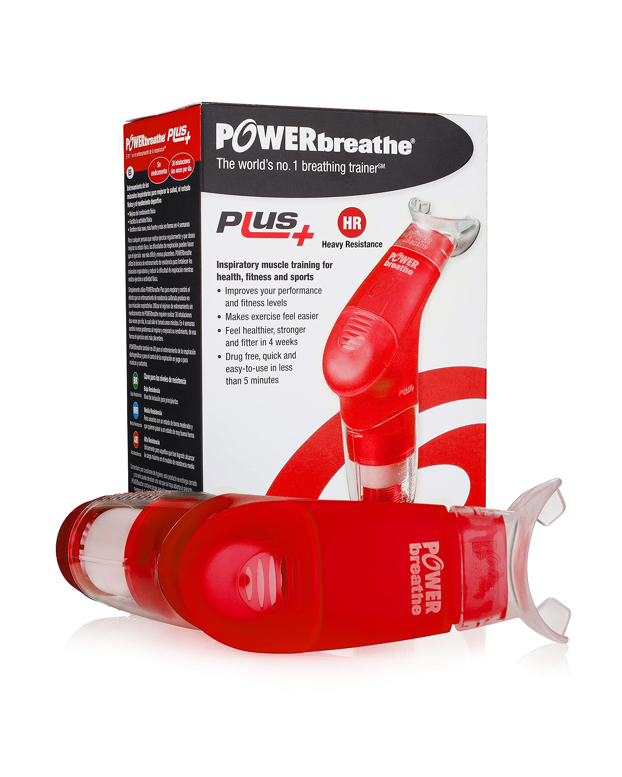 POWERbreathe Plus Inspiratory Muscle Trainer (Light) – breathingworks