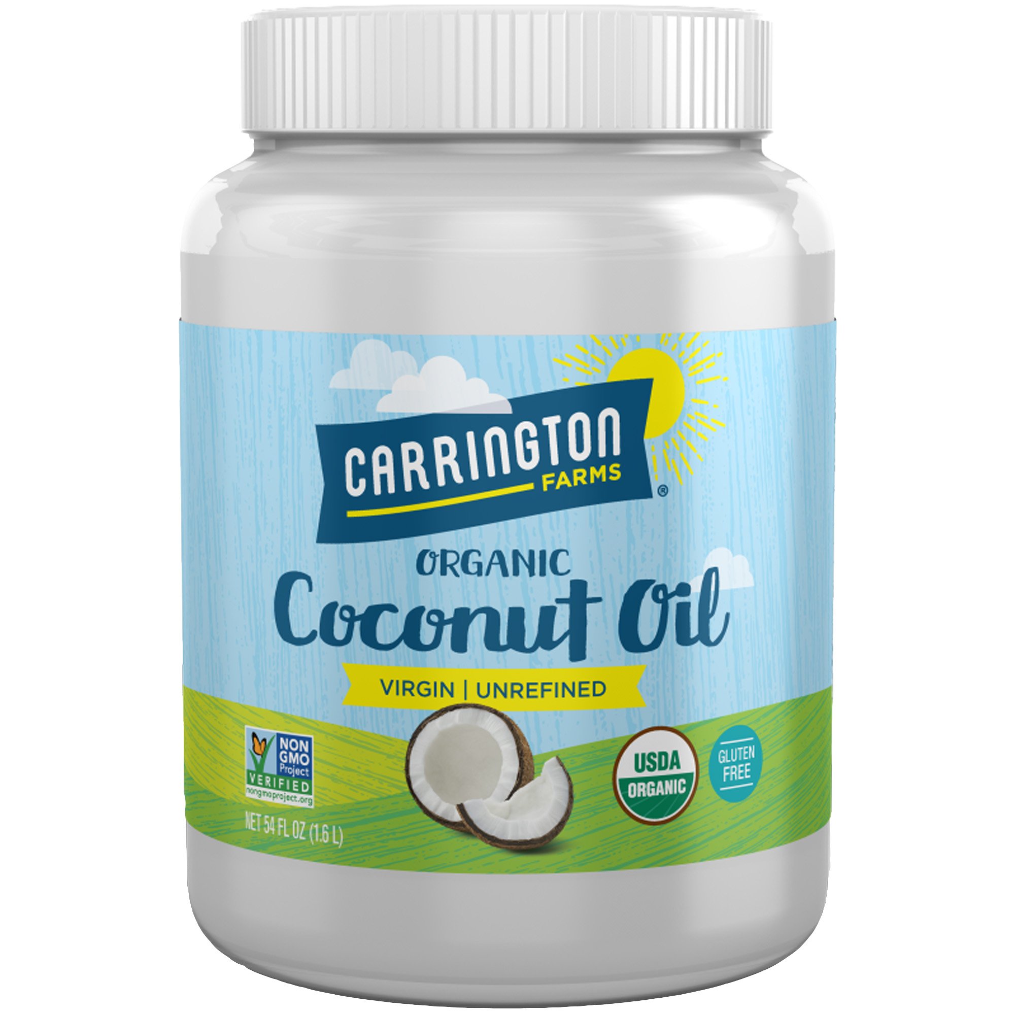 Great Value Organic Unrefined Virgin Coconut Oil, 54 fl oz