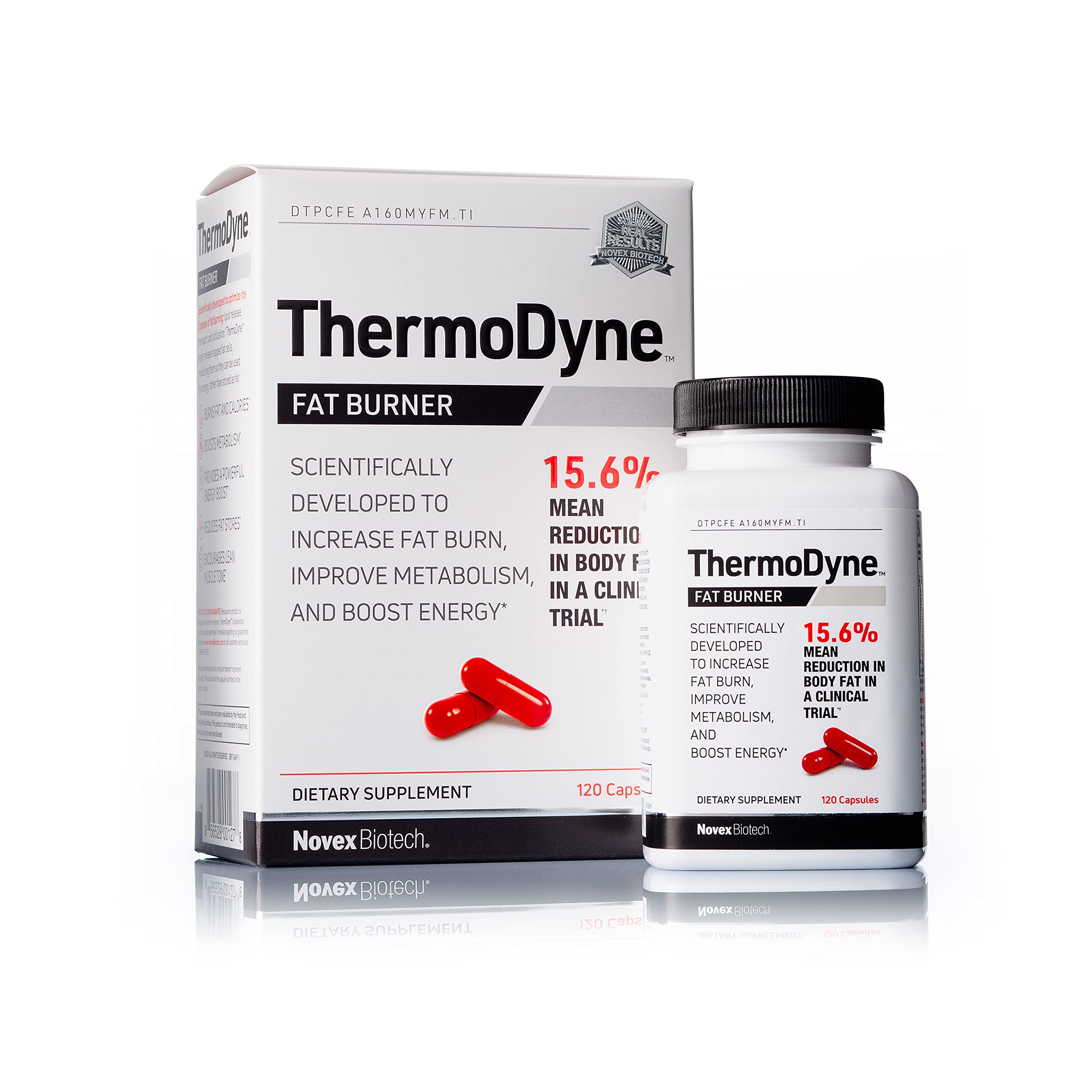 ThermoDyne Thermogenic Fat Burner Fitness Supplement Metabolism