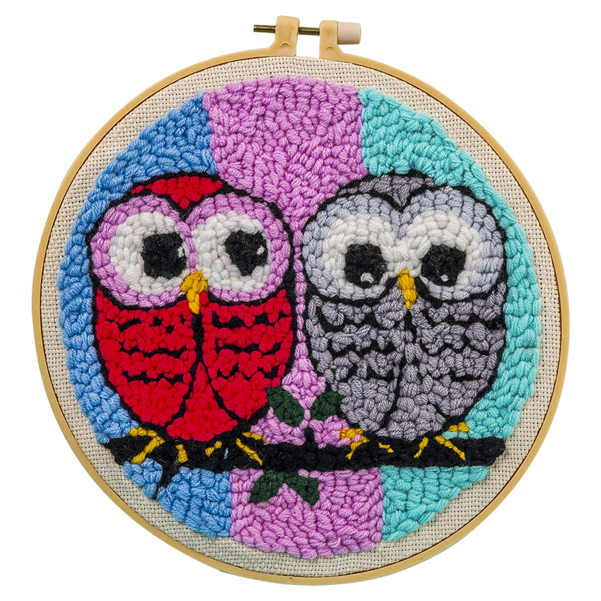 Design Works Owl Punch Needle Kit
