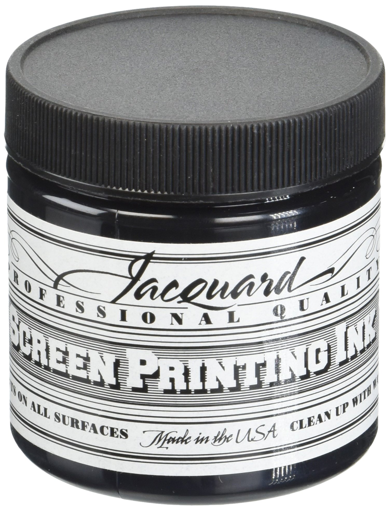 Jacquard Professional Screen Print Ink Water-Soluable 4oz Jar