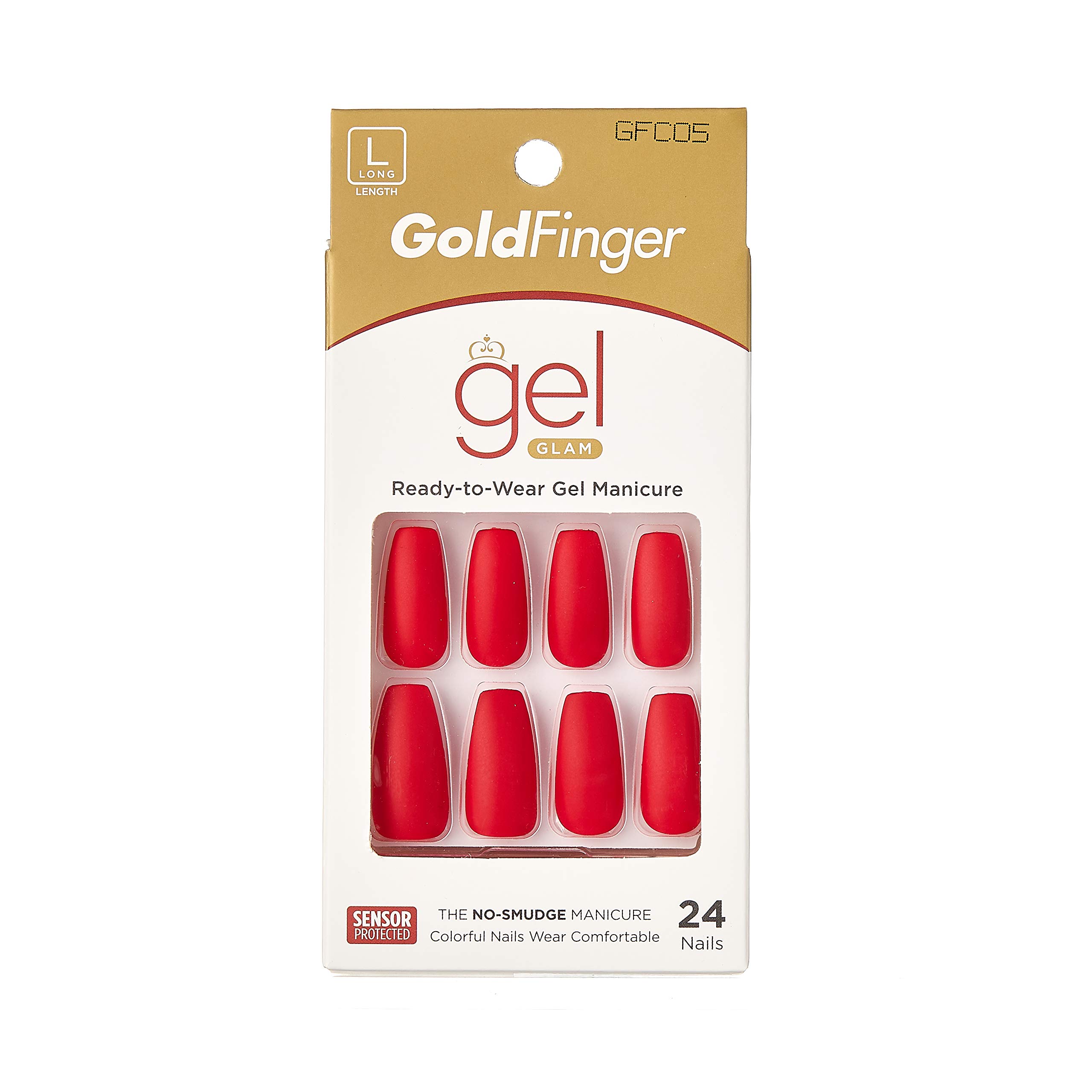 GOLDFINGER GEL GLAM NAIL | Textured Tech