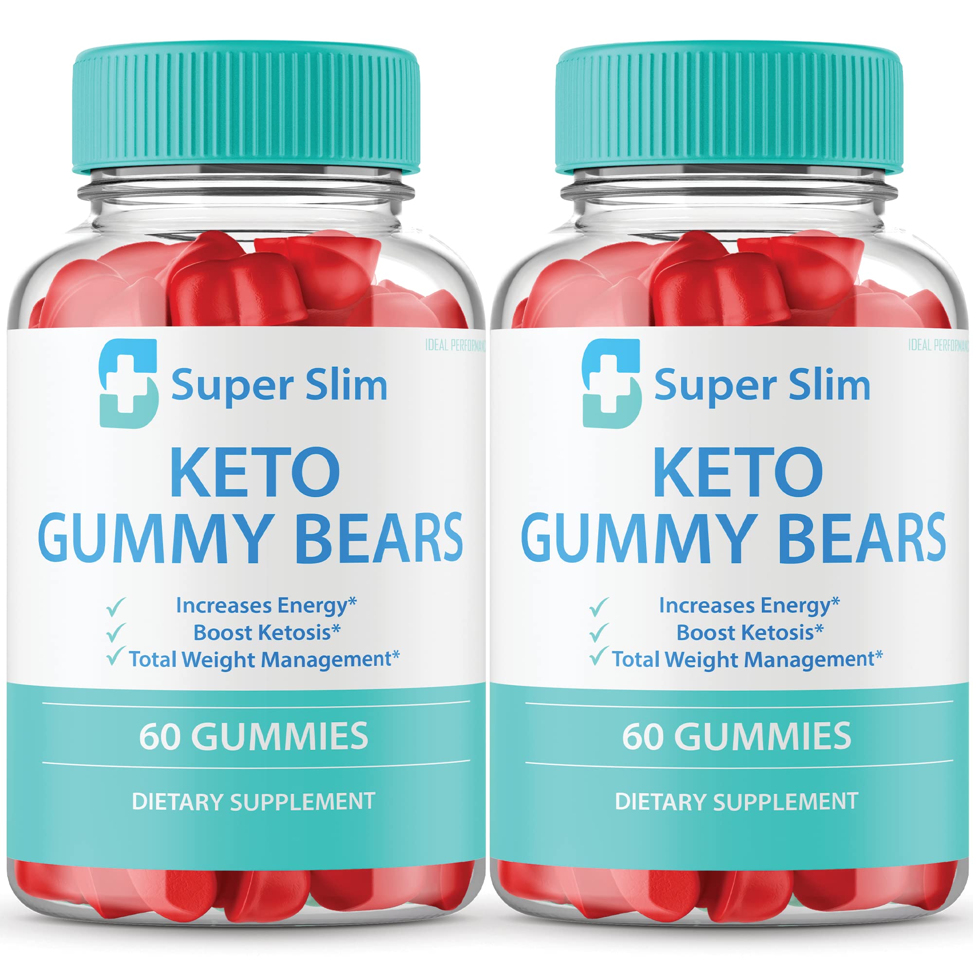 2 Pack) Super Slim Keto Gummies Super Slim Keto Gummy Bears Keto