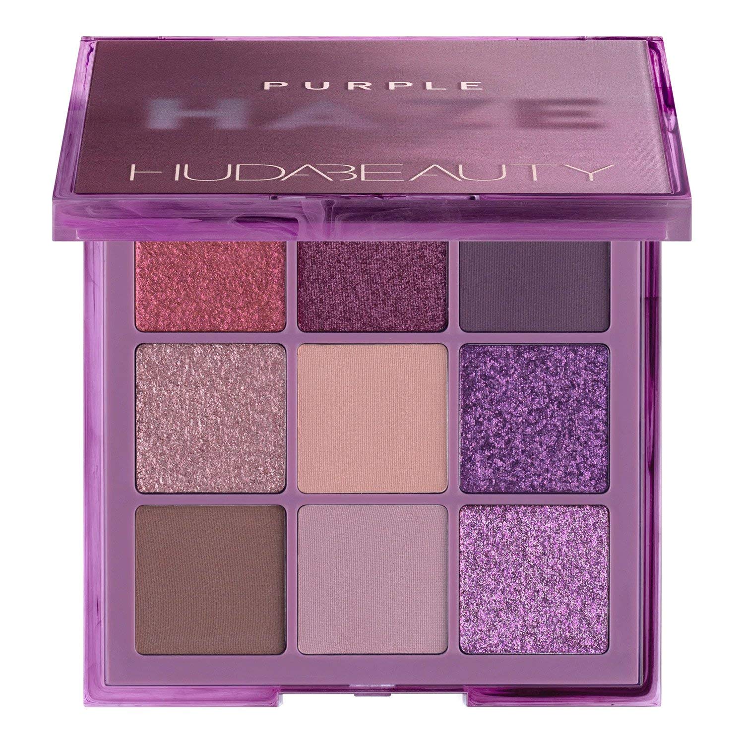 Huda Beauty Color Block Obsessions Eyeshadow And Liner Palette: Purple –  FaceTreasures