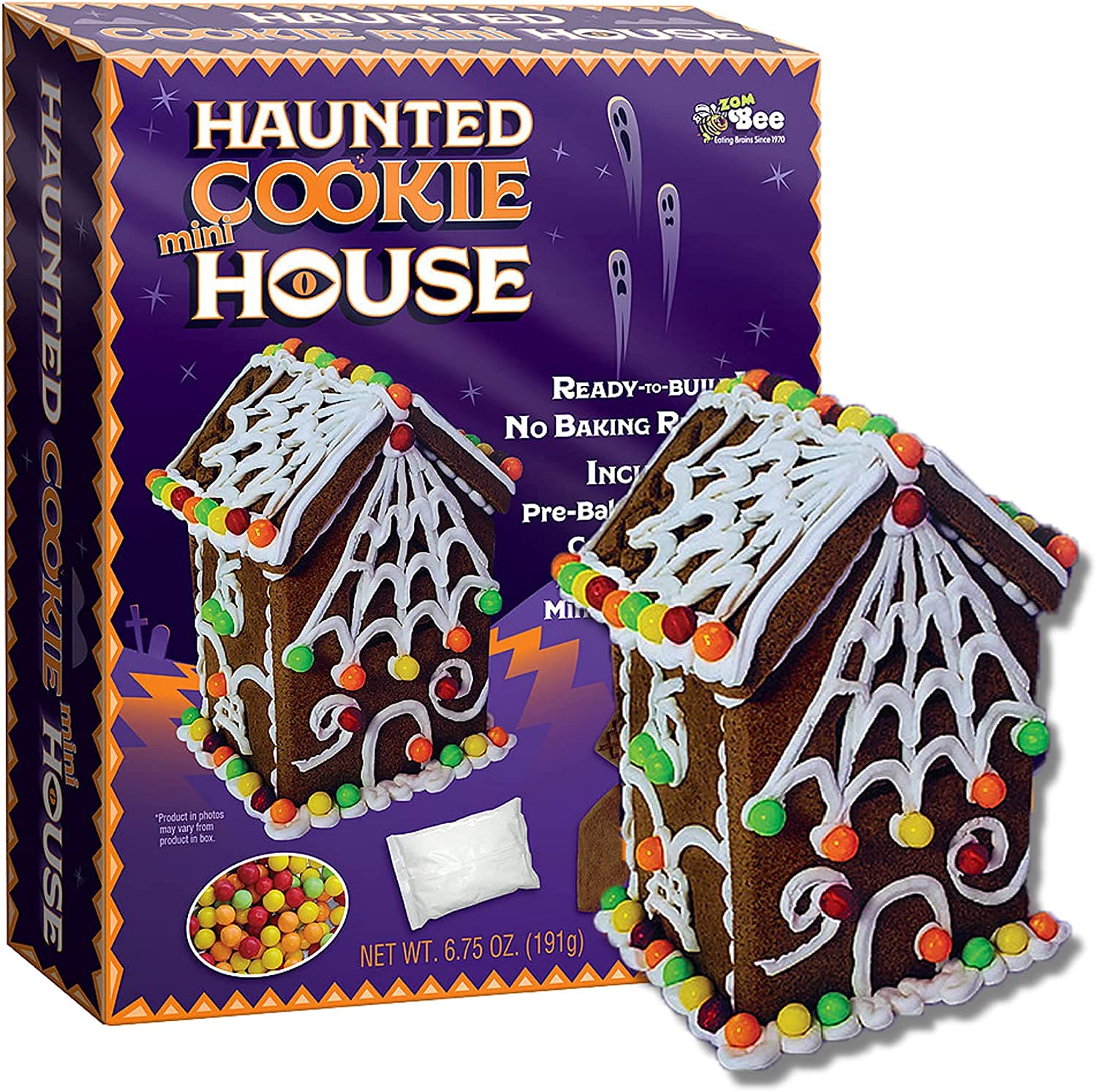 Kit de Halloween: Casinha de Gingerbread Assombrada!