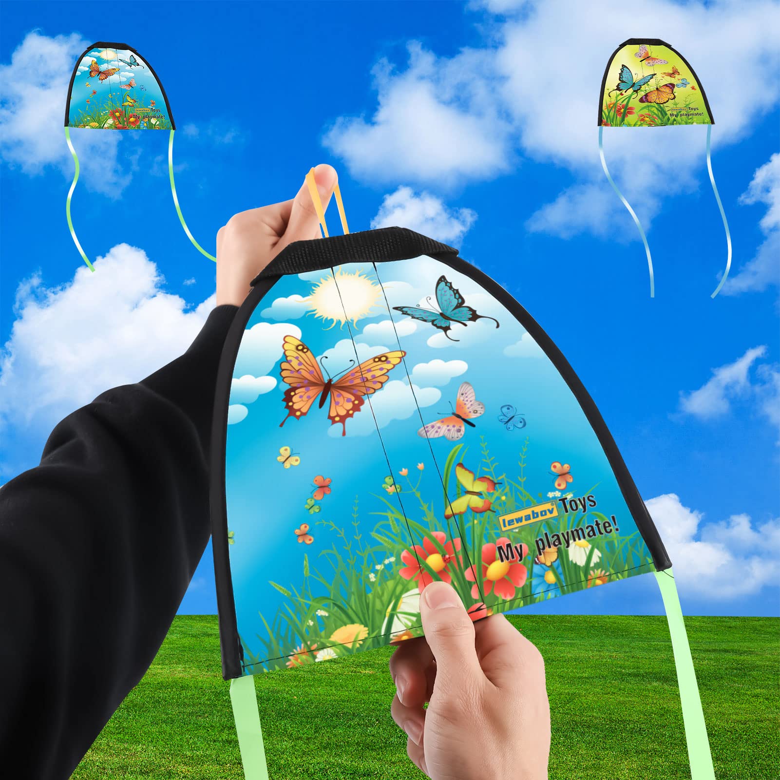 outdoor kids play ejection flying kite