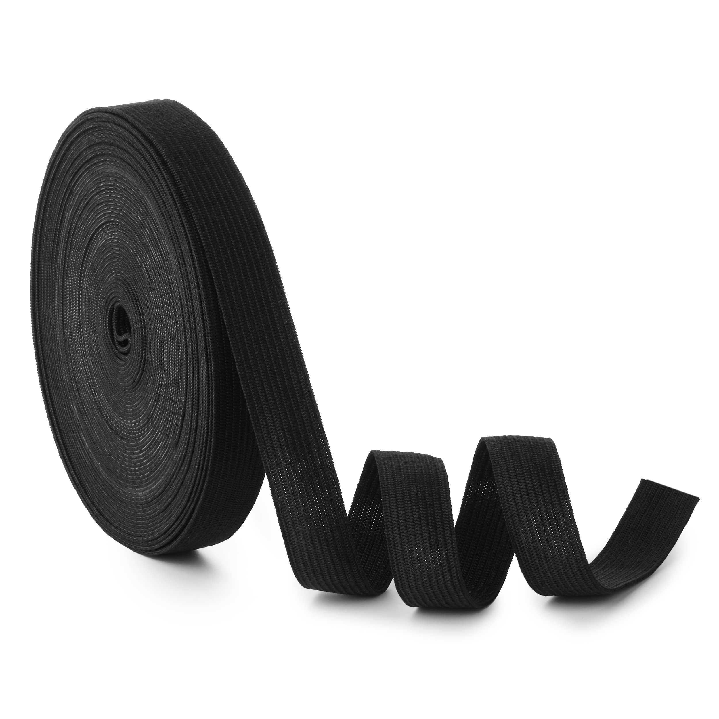 Mr. Pen- Elastic Band 0.6 11 Yards Black Elastic Band for Sewing Black Elastic  Band Elastic Straps Stretch Elastic for Sewing Fabric Elastic Band  Waistband Elastic