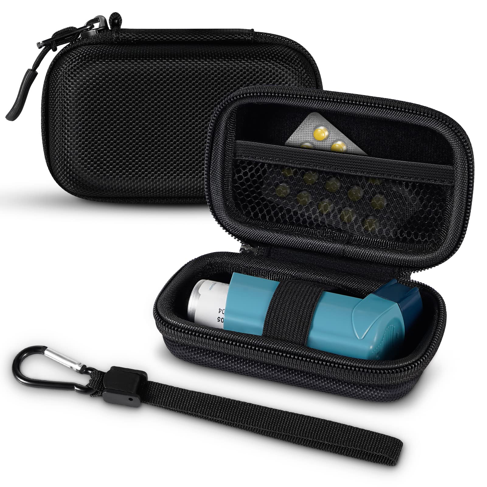 Hard Shell Asthma Inhaler Case For Standard New Albuterol Devices Up Hard Shell Asthma Inhaler Case For Standard New Albuterol Devices Up