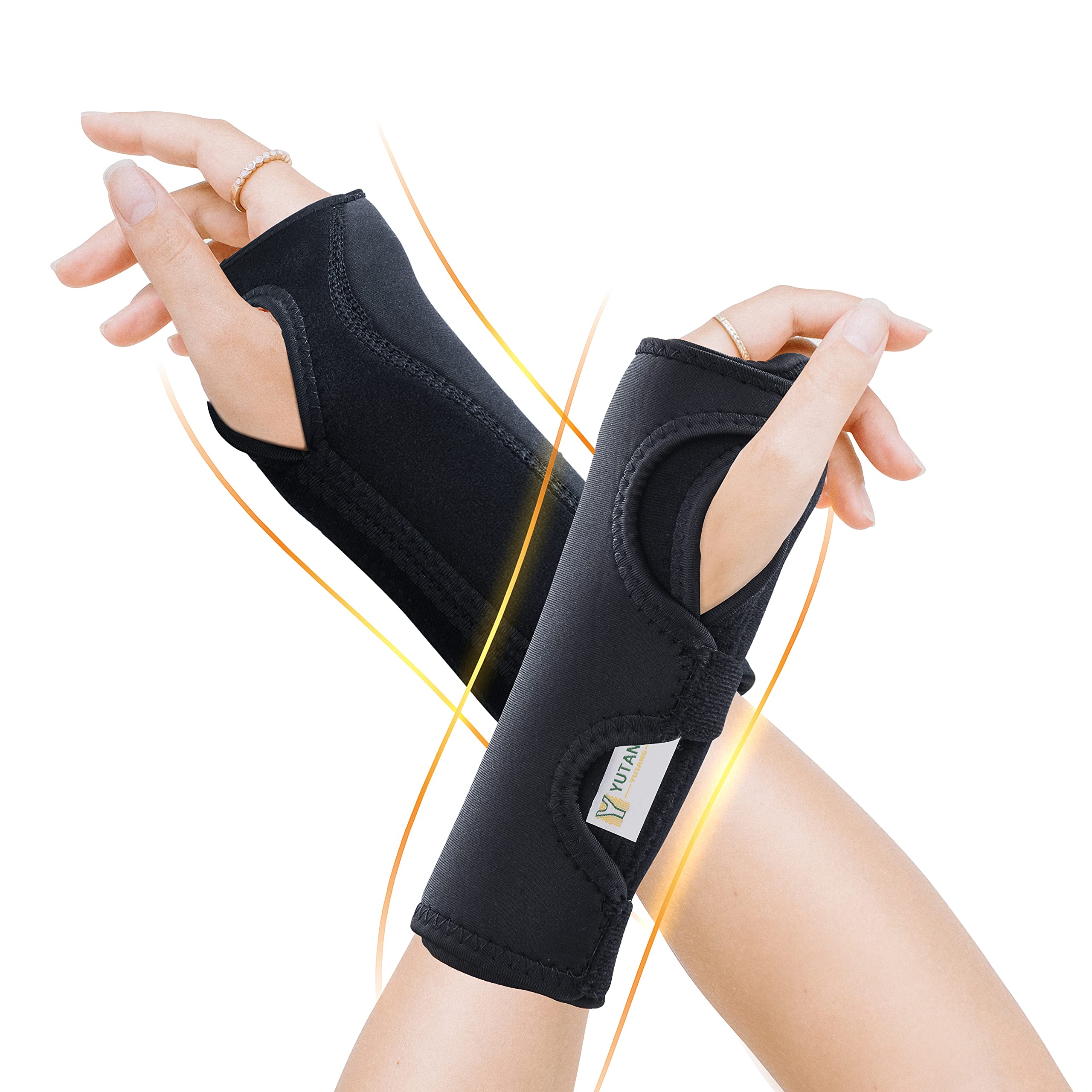 Updated 2022 Wrist Brace for Carpal Tunnel Night Sleep Wrist Support Brace  Wrist Splint Great for