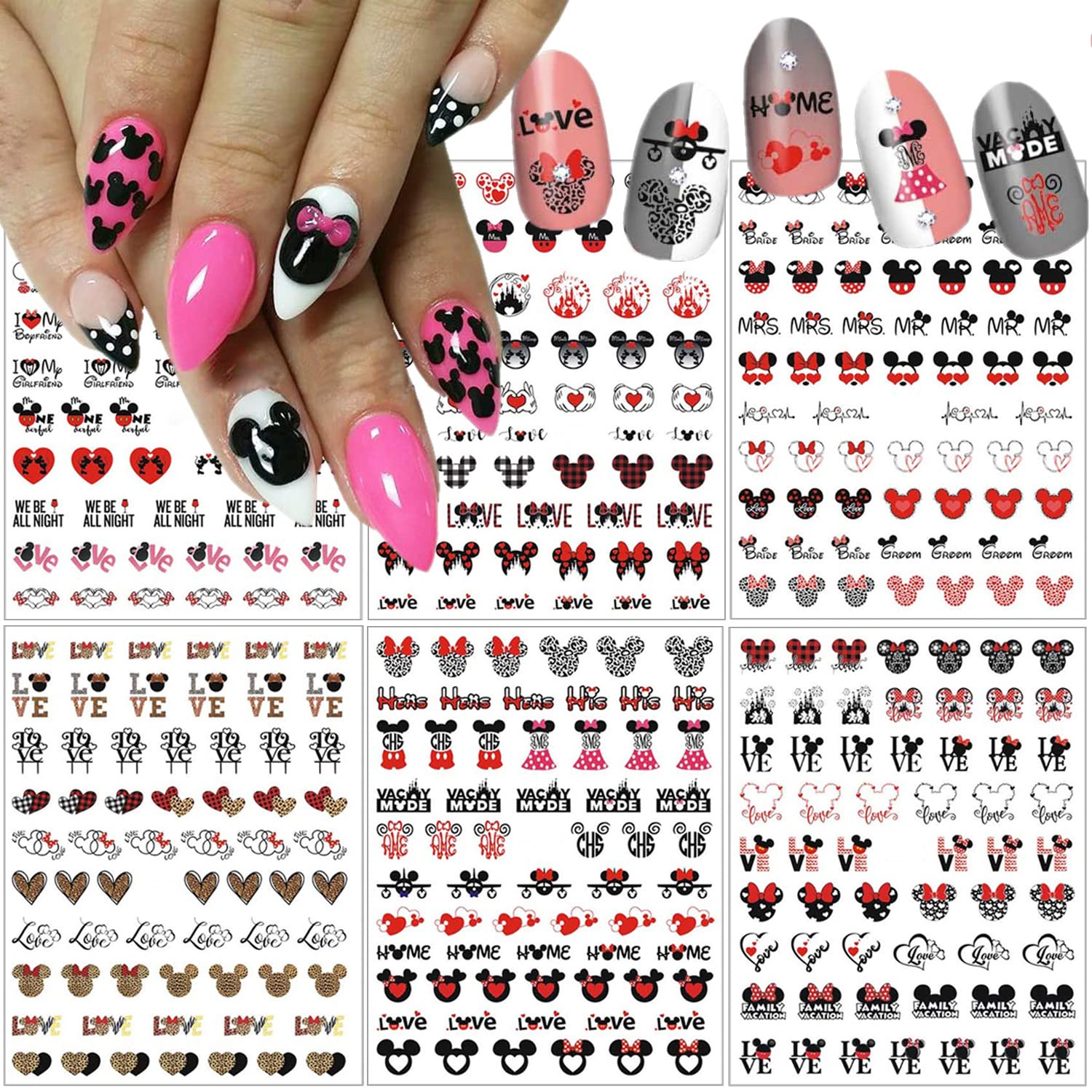 Cute Nail Wraps / Snoopy Nail Polish Strips / Cartoon Cute Nail Stickers /  Kid Nail Wraps / Colorful Kawaii Nail Wraps Free Shipping in US