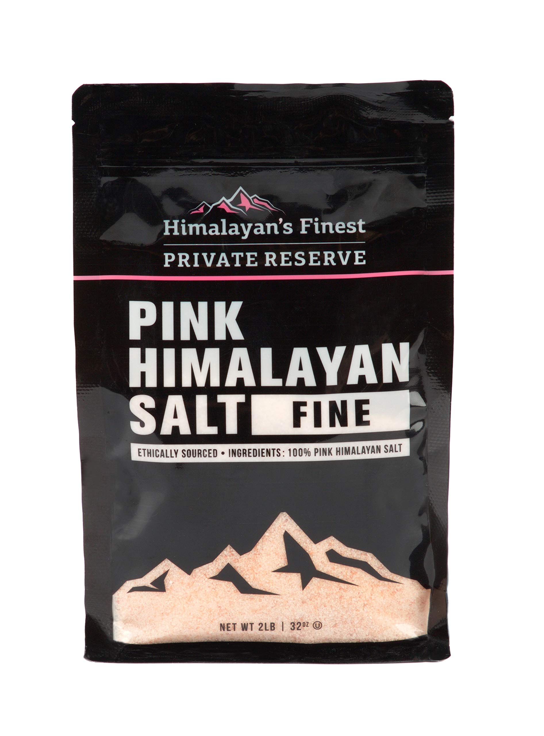 Himalayan's Finest - Organic Pink Himalayan Salt Fine - Non-GMO