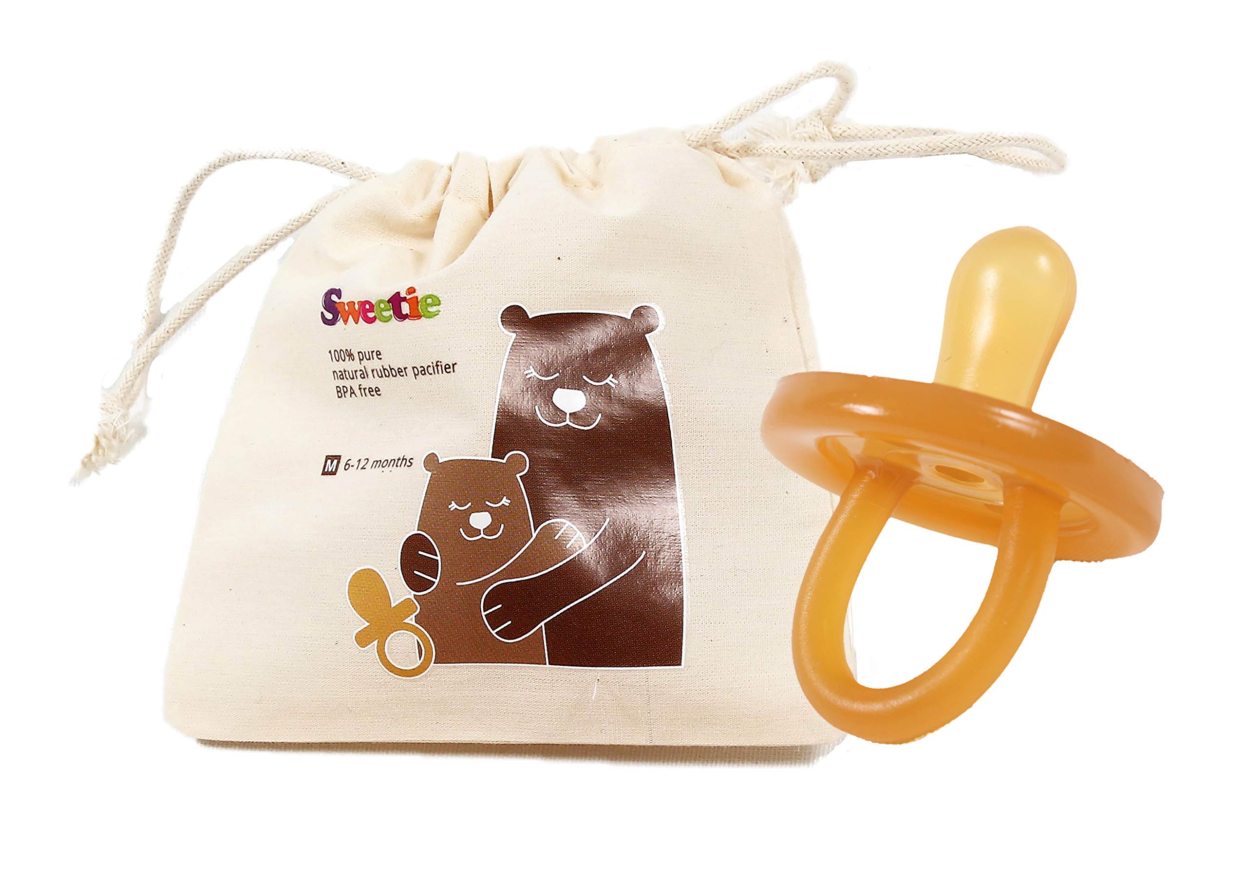 Aazon.co : SWEETIE Rubber Orthodontic Pacifier 1 Count (0-6 Sall