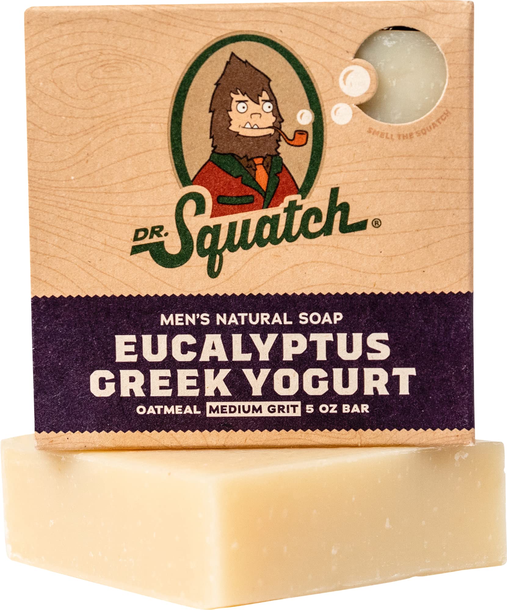 Dr. Squatch All Natural Bar Soap for Men, 5 Bar Variety Pack - NEW