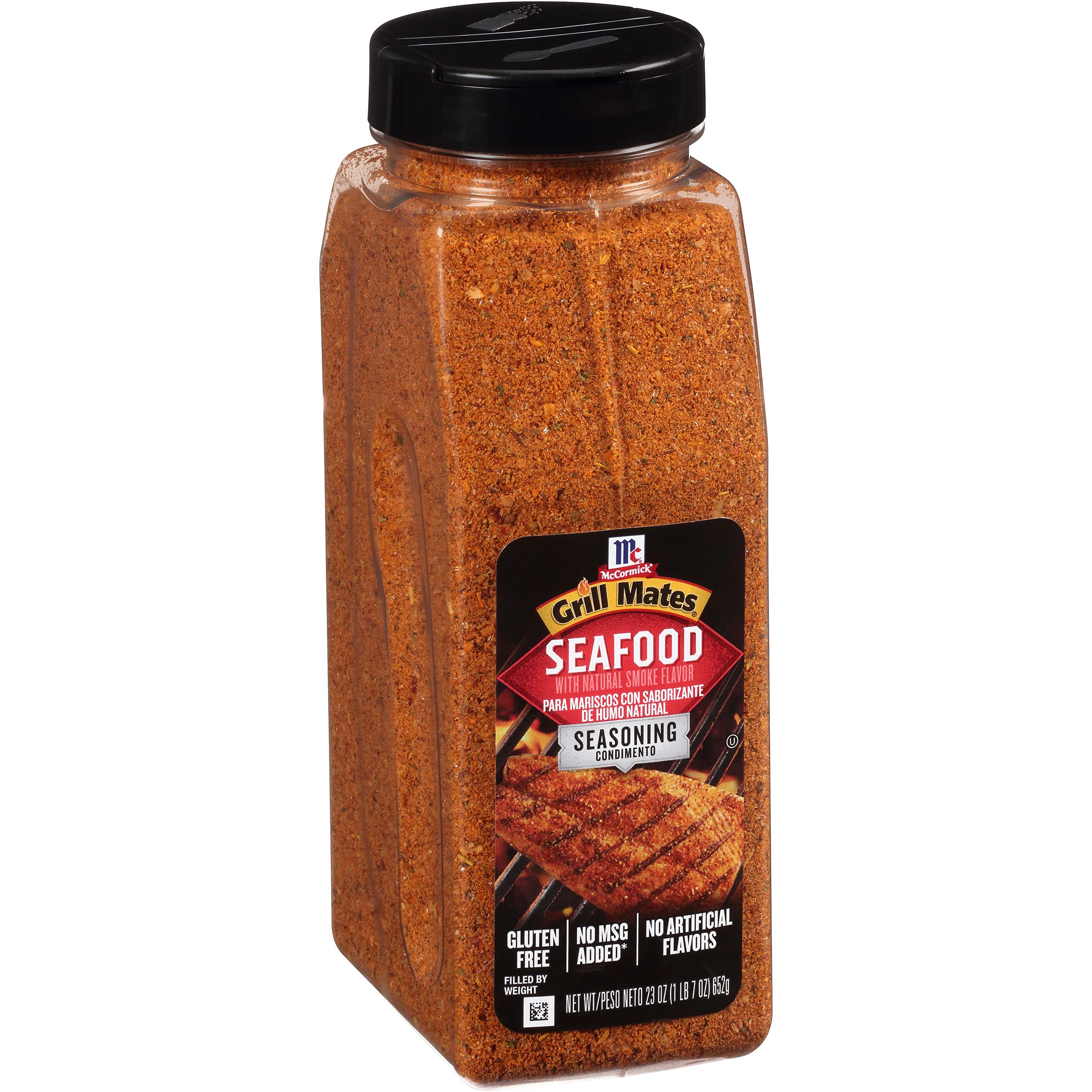 McCormick Grill Mates Seafood Seasoning, 23 oz - One 23 Ounce Container of Fish  Seasoning, Enhancing Flavor of Seafood, Beef, Poultry, Vegetable Dishes and  More