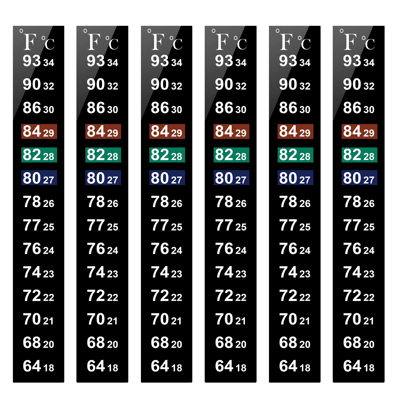 Imagitarium Aquarium Strip Thermometer