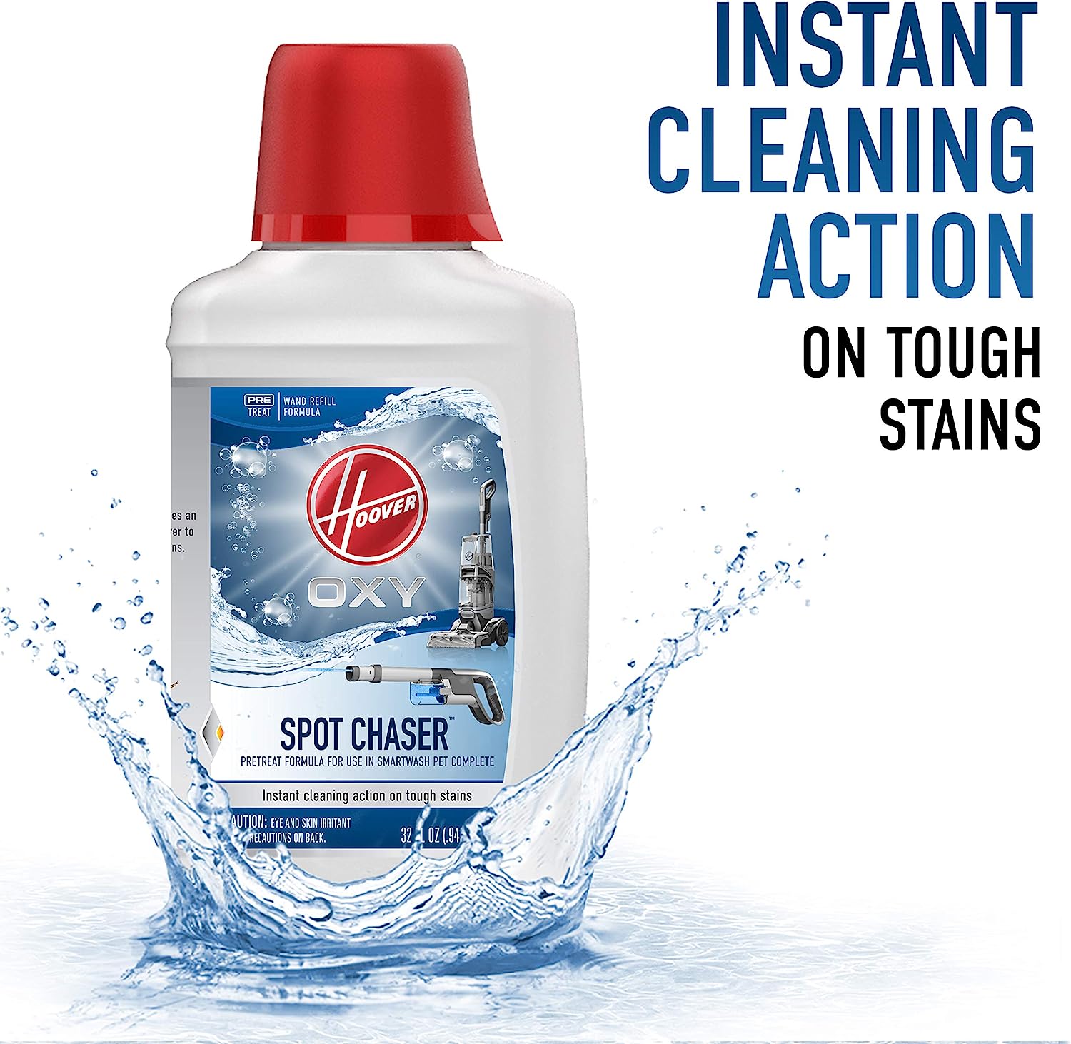 Hoover Oxy Spot Chaser Refill for Smartwash Pet Stain Remover Pretreat Formula - Thumbnail 2