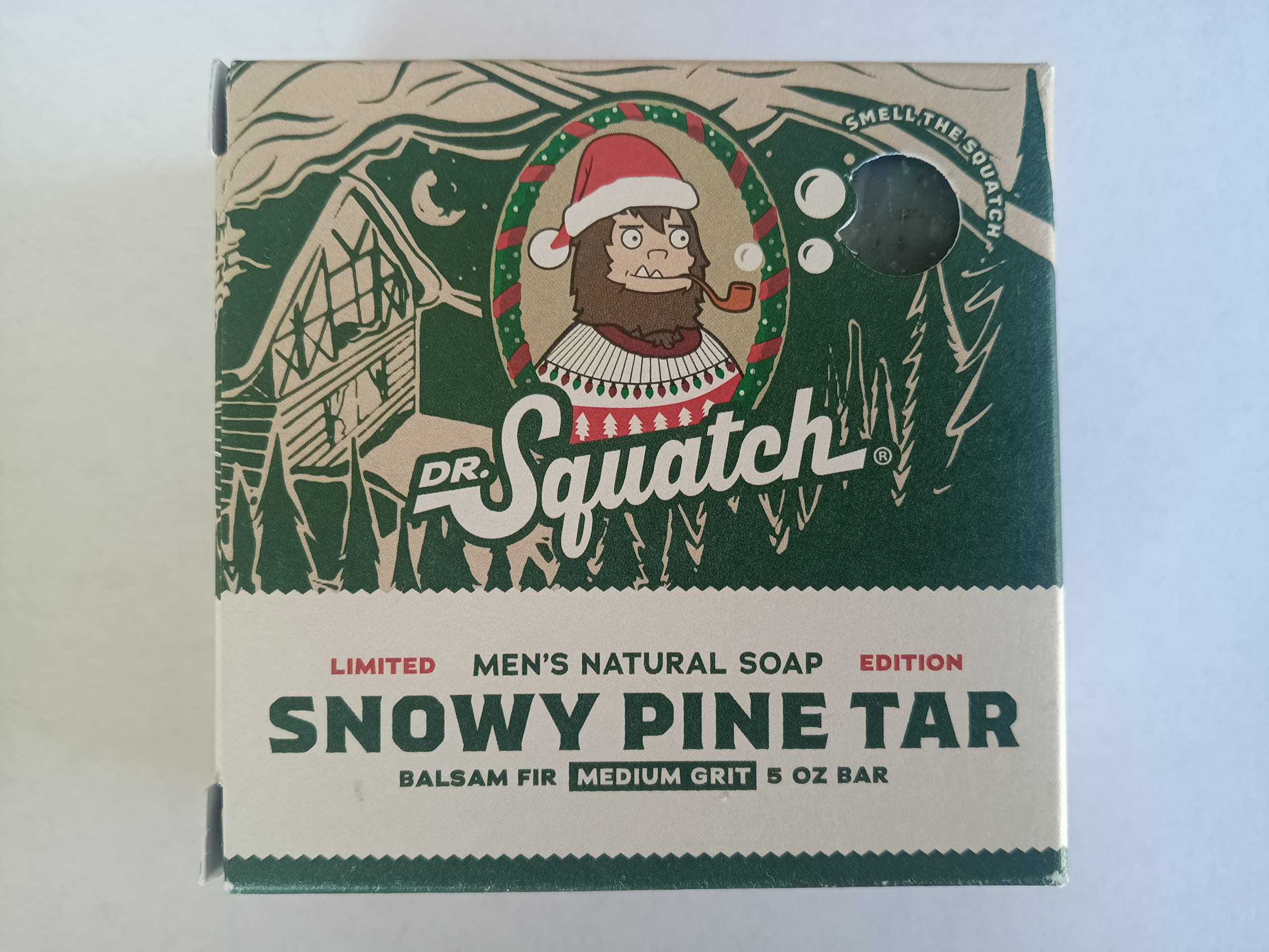 Dr Squatch Limited Edition Spidey Suds All Natural Bar Soap, Medium Grit In  Hand