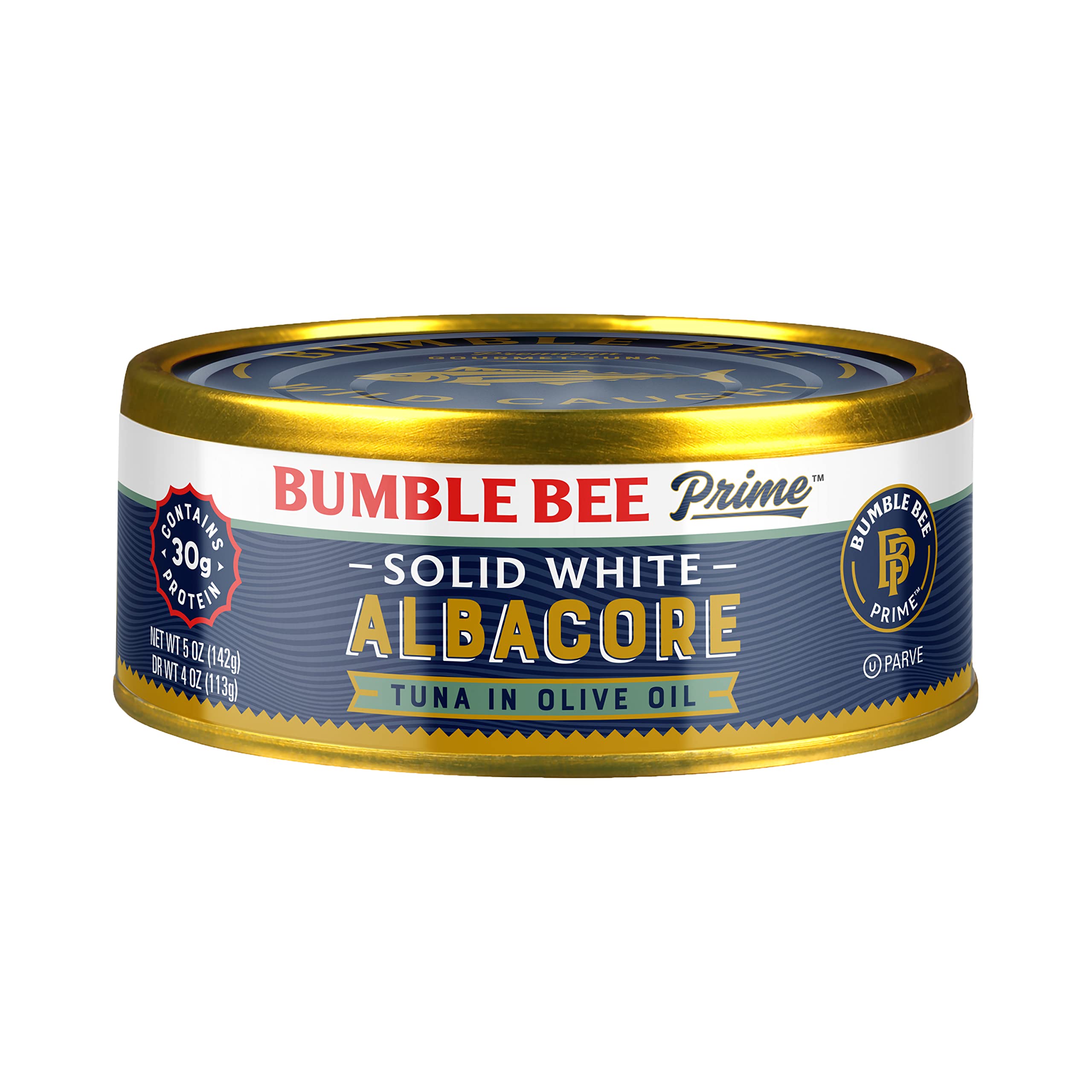 Bumble Bee Prime Solid White Albacore Tuna in Olive Oil Canned Tuna in