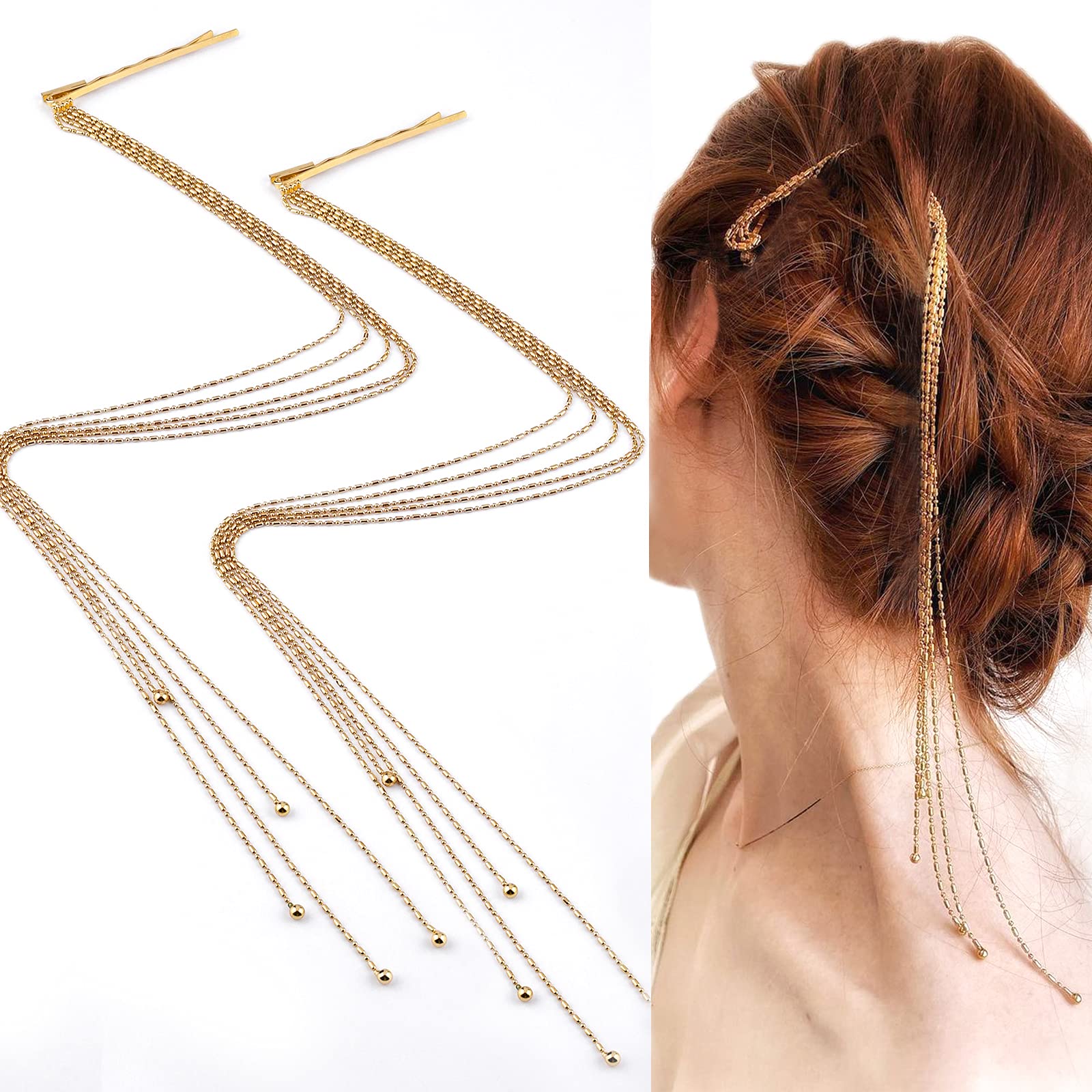 FRDTLUTHW 6 Pcs Hair Accessories Loc Hair Jewelry for Women Braids,  Halloween Hair Decoration, Dreadlock Accessories(Gold & Silver)