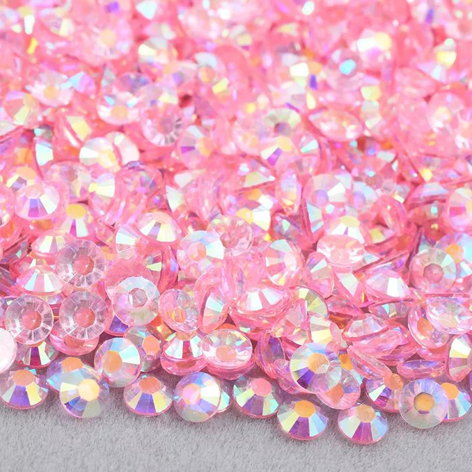 Resin Crystal Rhinestones AB