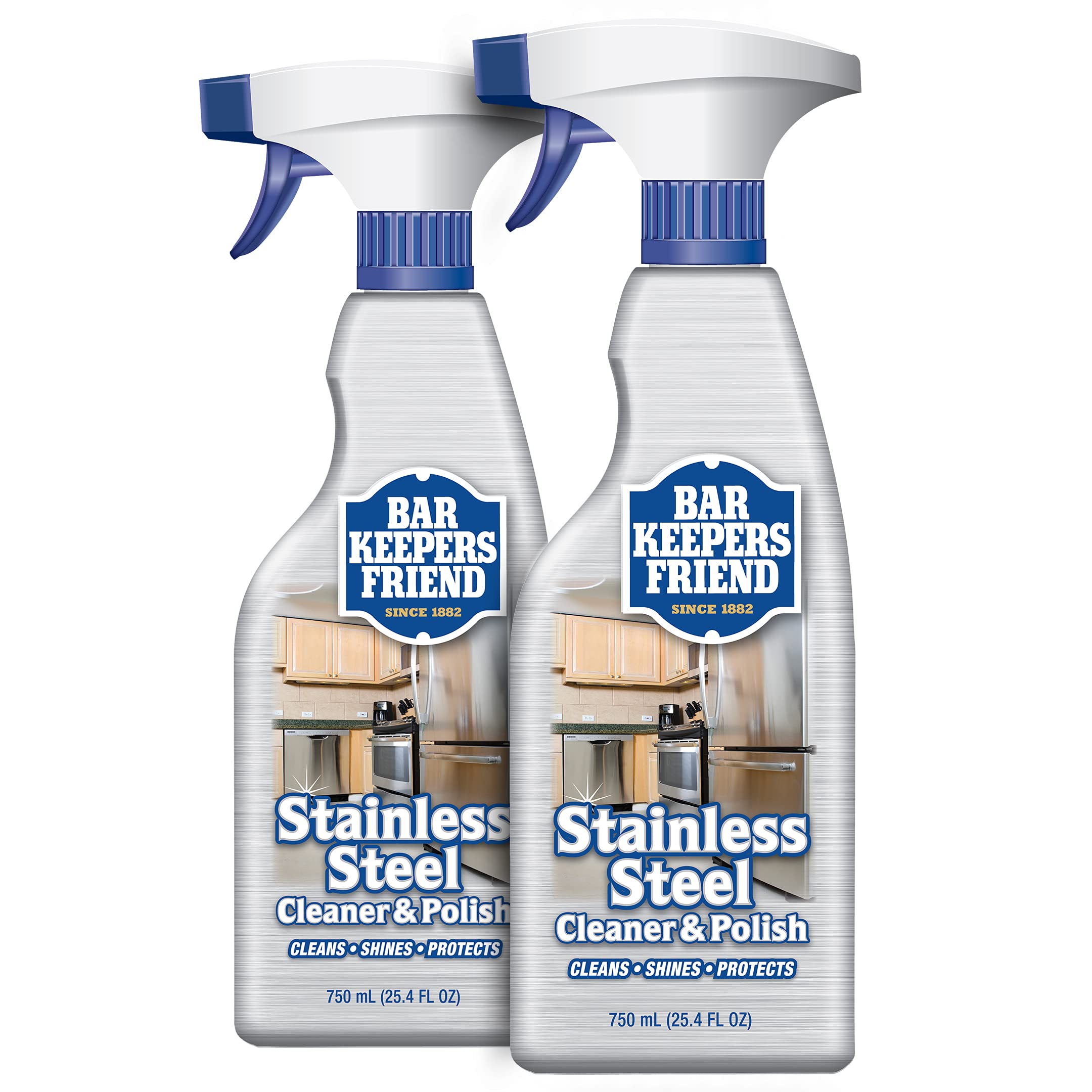 Bar Keepers Friend Spray and Foam Cleaner, Cleaning Wipes